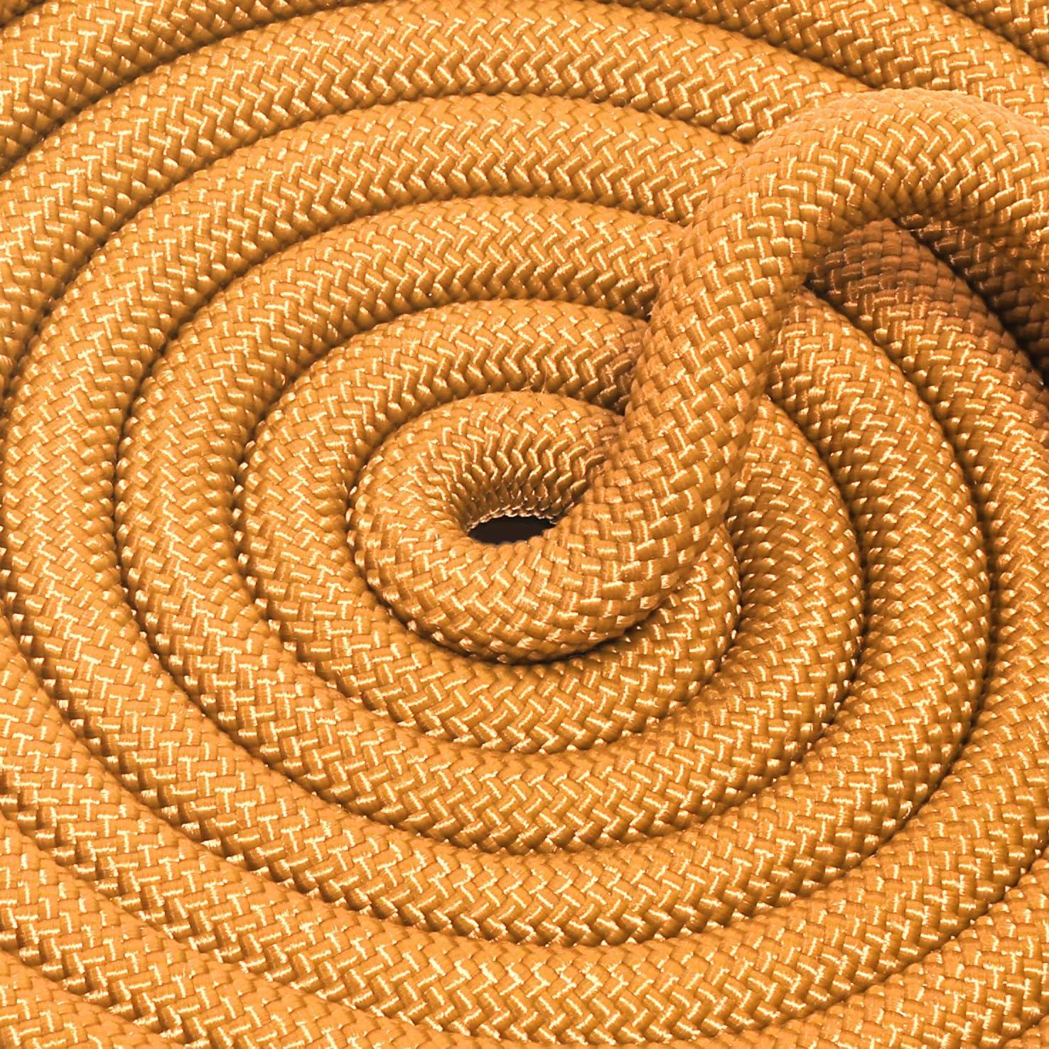 Ganzoo PPM Rope 5m - Premium 8mm Light Brown Dog Leash & Collar ...