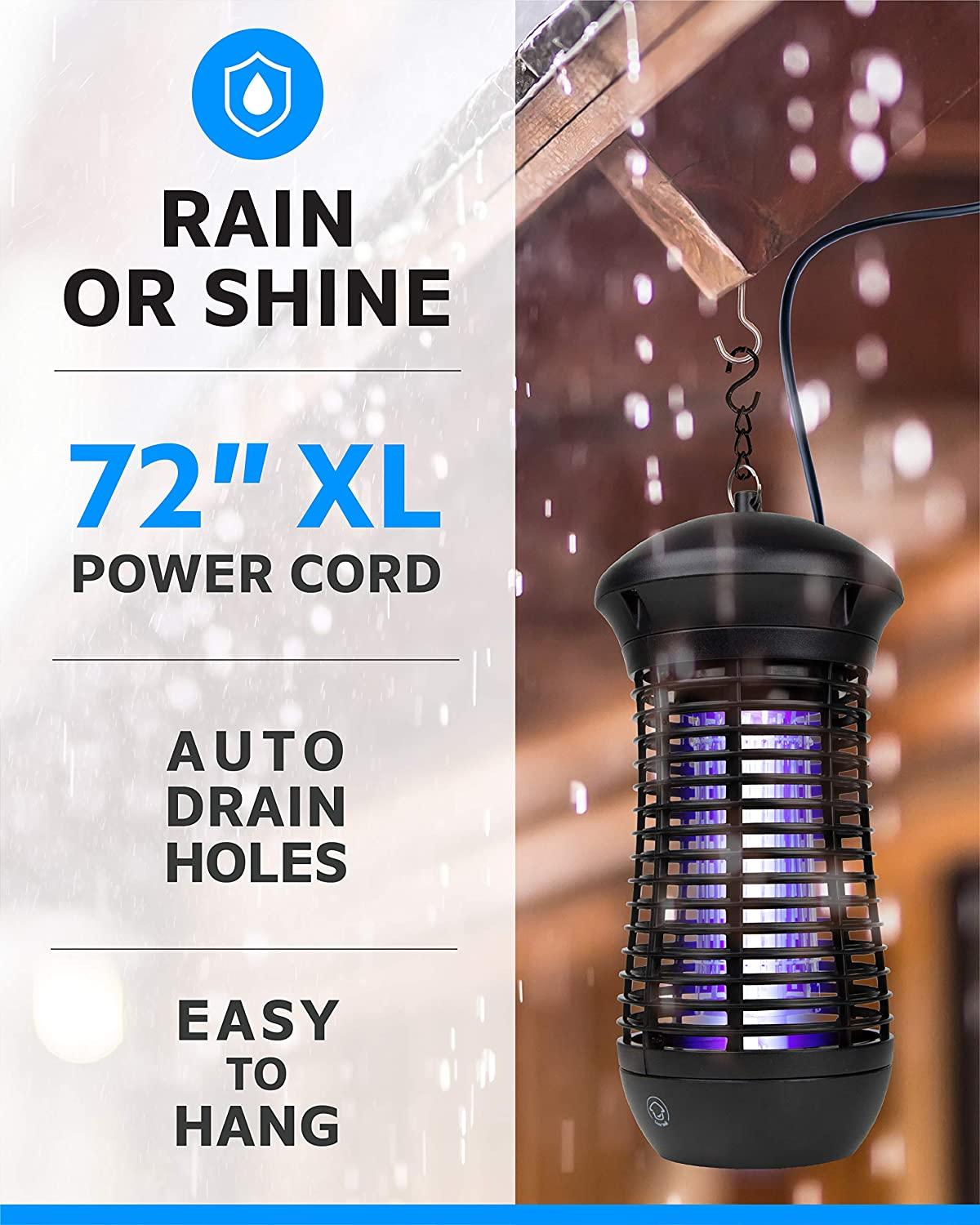 Livin Well Bug Zapper High Powered 4000V Electric Mosquito Trap