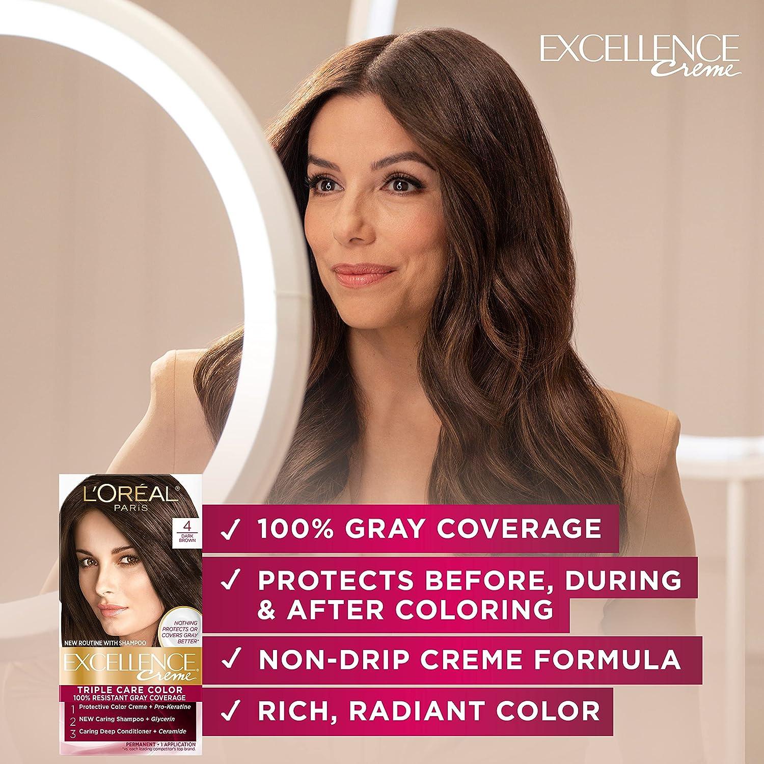 L'Oreal Paris Excellence Creme 7BB Dark Beige Blonde Hair Color