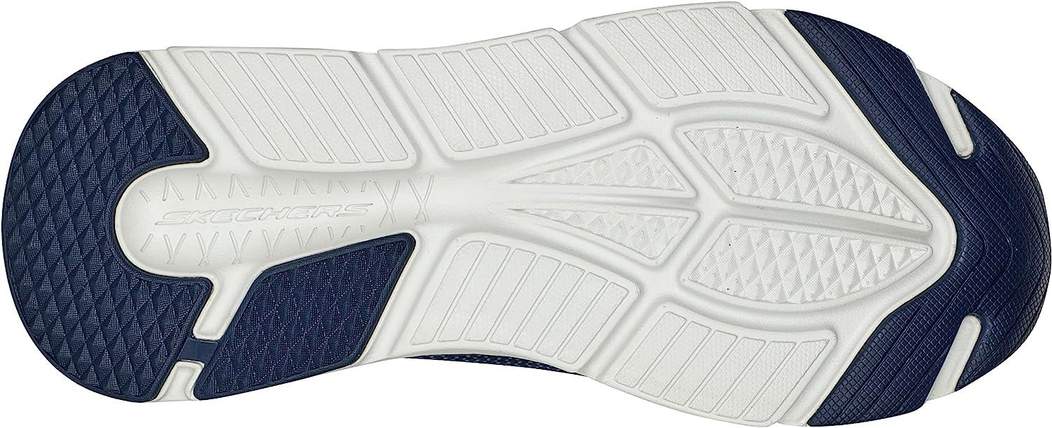  Skechers Men's Max Cushioning Slip-Ins-Athletic Slip-On  Running Walking Shoes with Memory Foam Sneaker, Black, 7