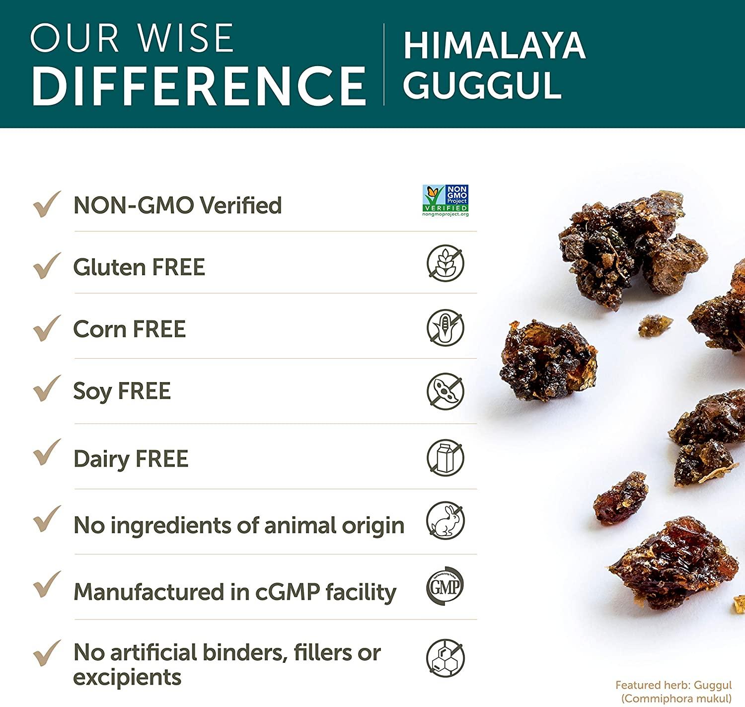 Himalaya Guggul 60 Vegetarian Capsules for Weight Management & Health