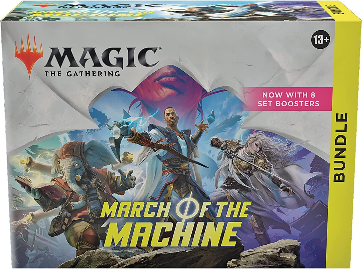 Magic The Gathering March of the Machine Bundle: 8 Set Boosters +