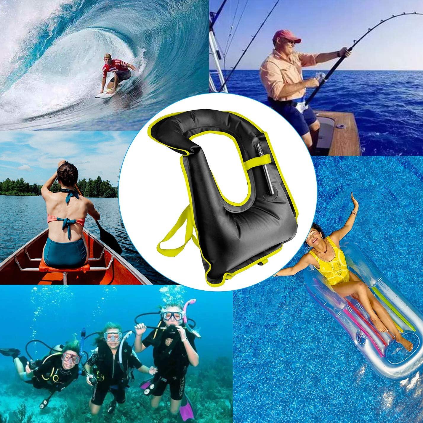 Floaties For Adults Manual Inflatable Life Jacket Sailing Boating