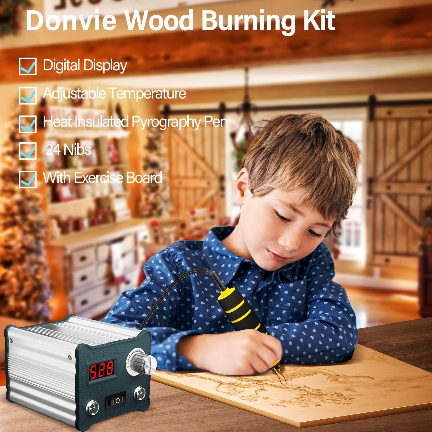 Professional Wood Burning Kit,Wood Burner for Wood Burning Tool