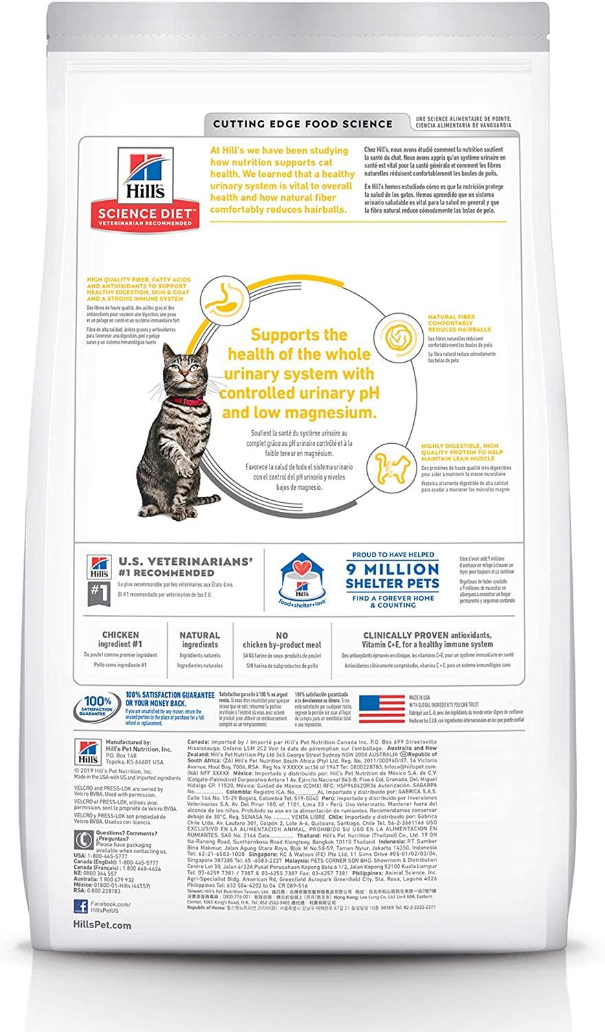 Hill's science hairball control cheap
