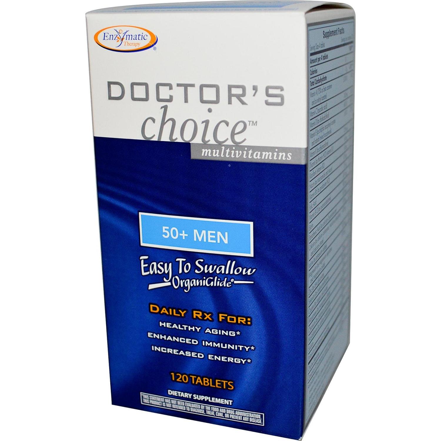 Nature's Way Doctor's Choice Multivitamin 50+ Men 120 Tablets