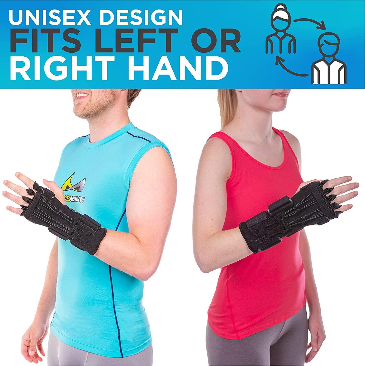 BraceAbility Radial Nerve Palsy Splint Dynamic Brace for Wrist Drop