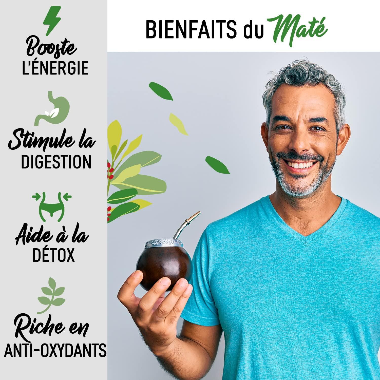 Origeens Organic Yerba Mate Tea With Lemon And Ginger 200g - Le