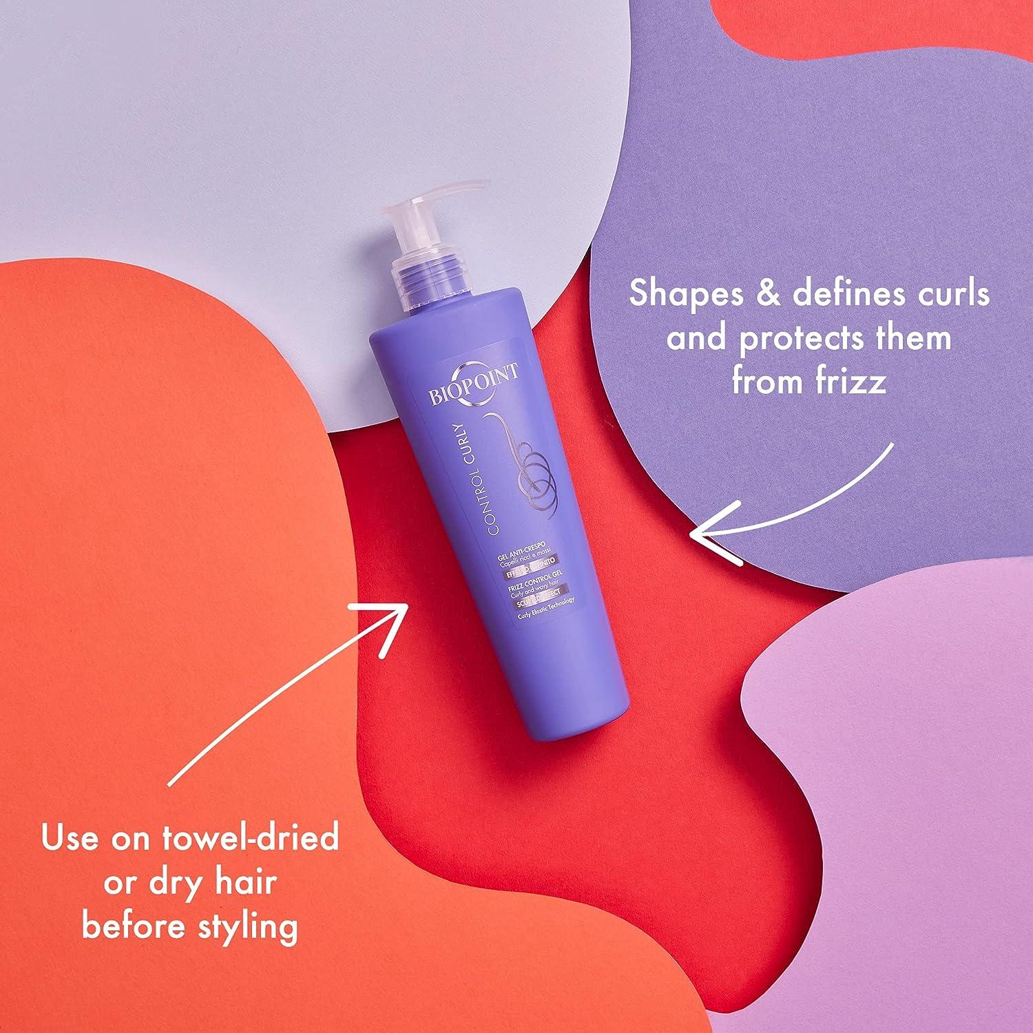 BioPoint Anti Frizz Curly Hair Gel Curly Curl Defining Styling Gel