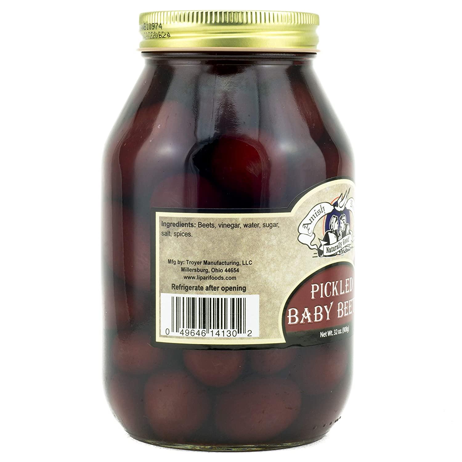 Amish Wedding Pickled Baby Beets 32oz Handcrafted Deliciousness