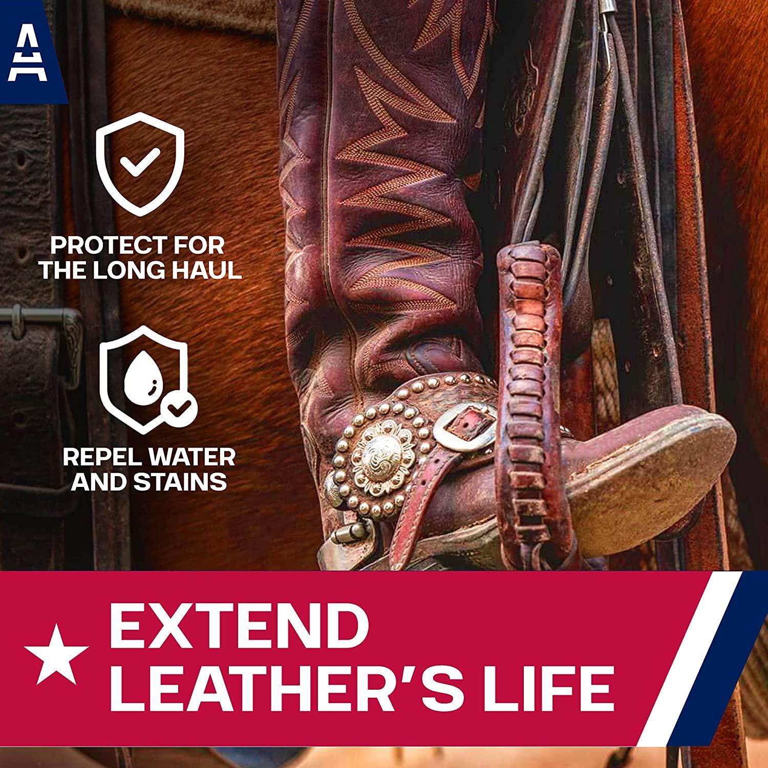 Andrews Boot Wax 7oz Natural Beeswax Polish for Leather Furniture