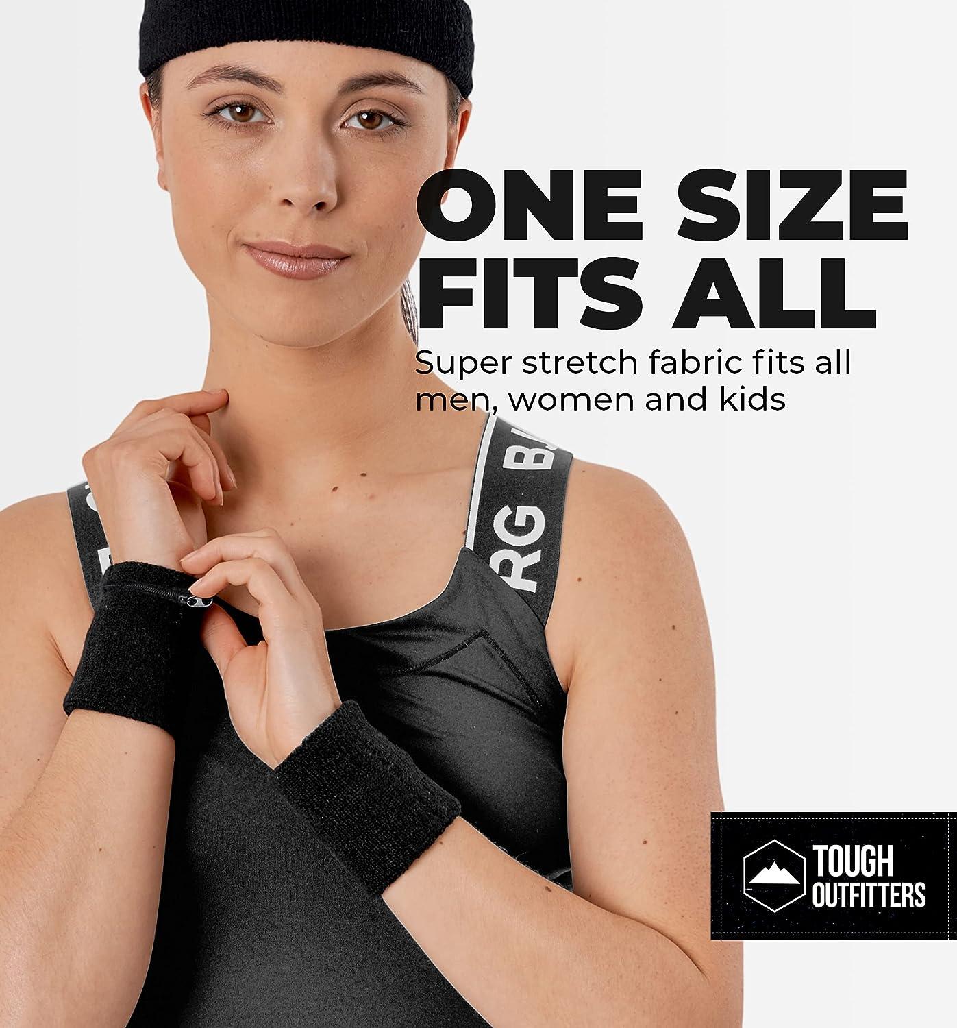 New Zipper Wrist Wallet Pouch Running Sports Arm Band Bag Wristband  Sweatb~IT
