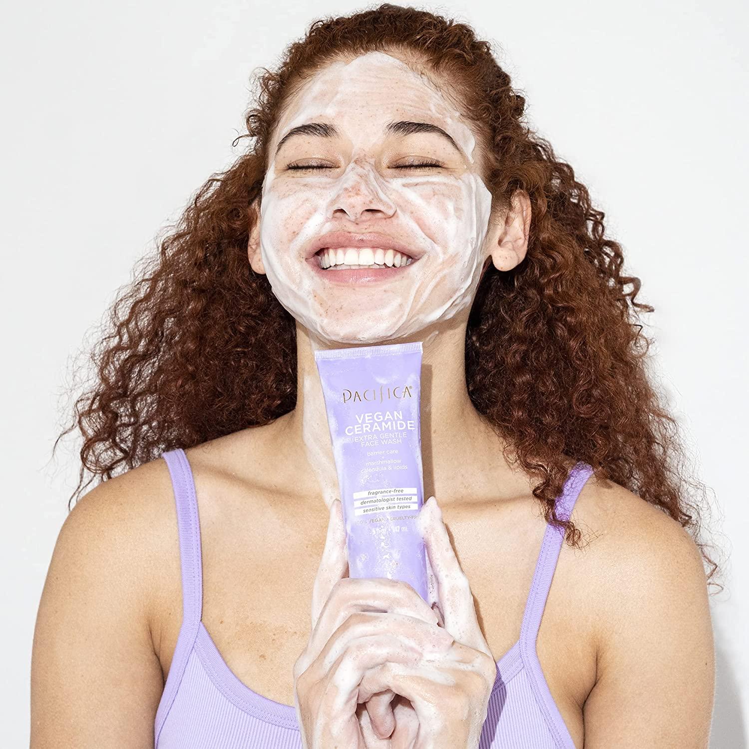 Pacifica Beauty Vegan Ceramide Barrier Repair Extra Gentle Face Wash