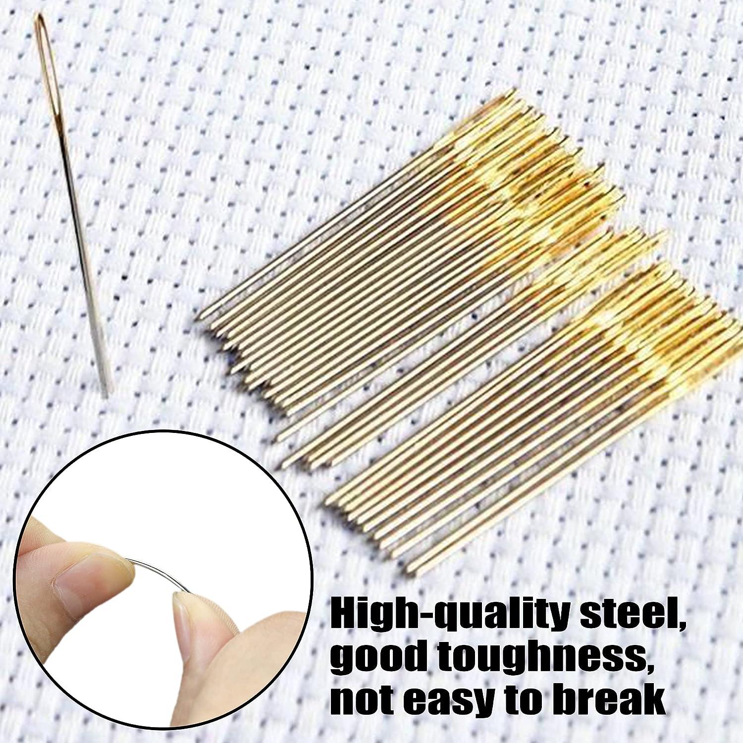 30pcs Cross Stitch Needles #26 #24 #22 Embroidery Needles Large Eye Sewing  Needles Hand Sewing Needle Home DIY Sewing Needles