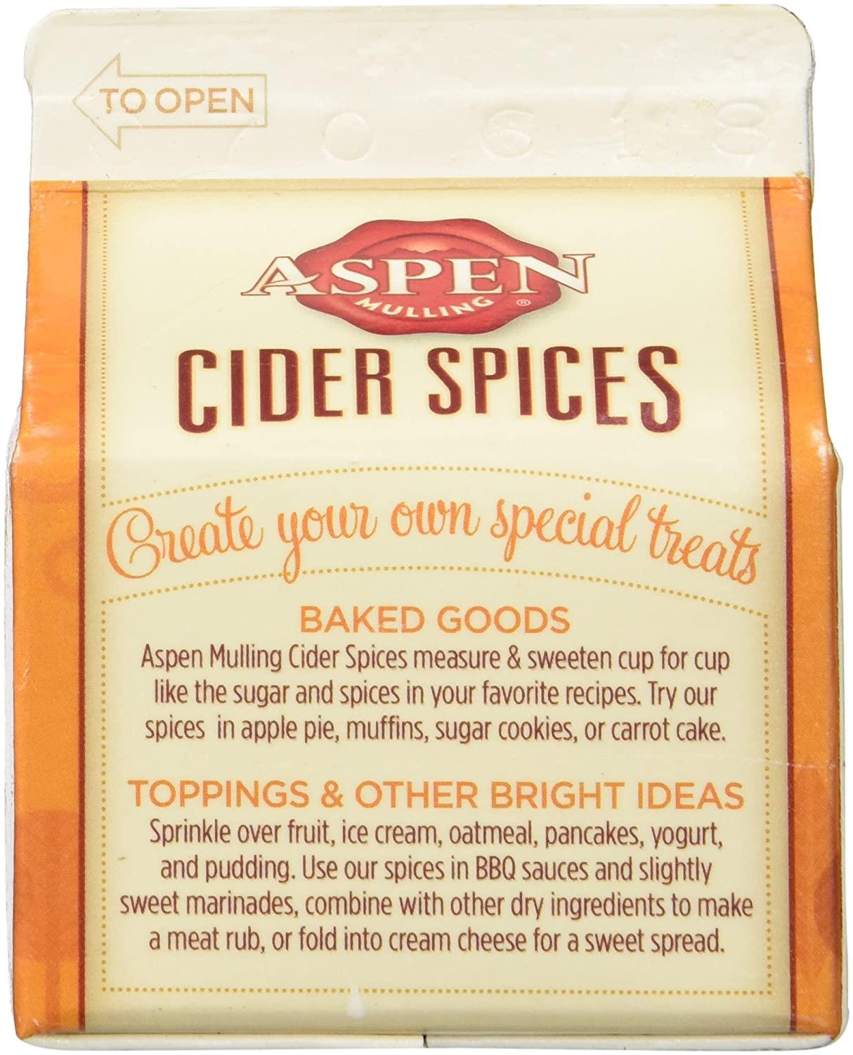 Aspen Mulling Spices Cinnamon Orange Blend (1 carton)