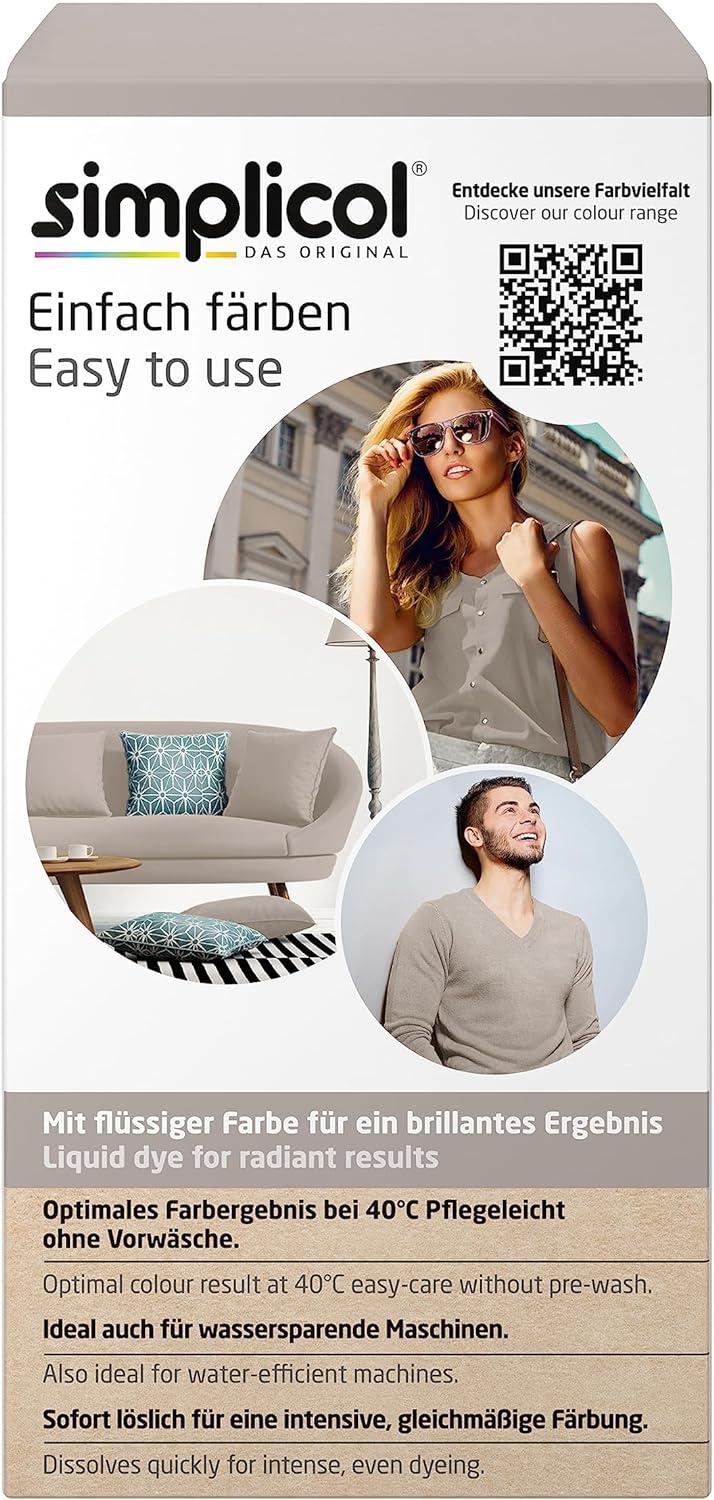 Simplicol Barwnik Do Tkanin Intensywny Royal Blue 150ml+400g - Drogeria