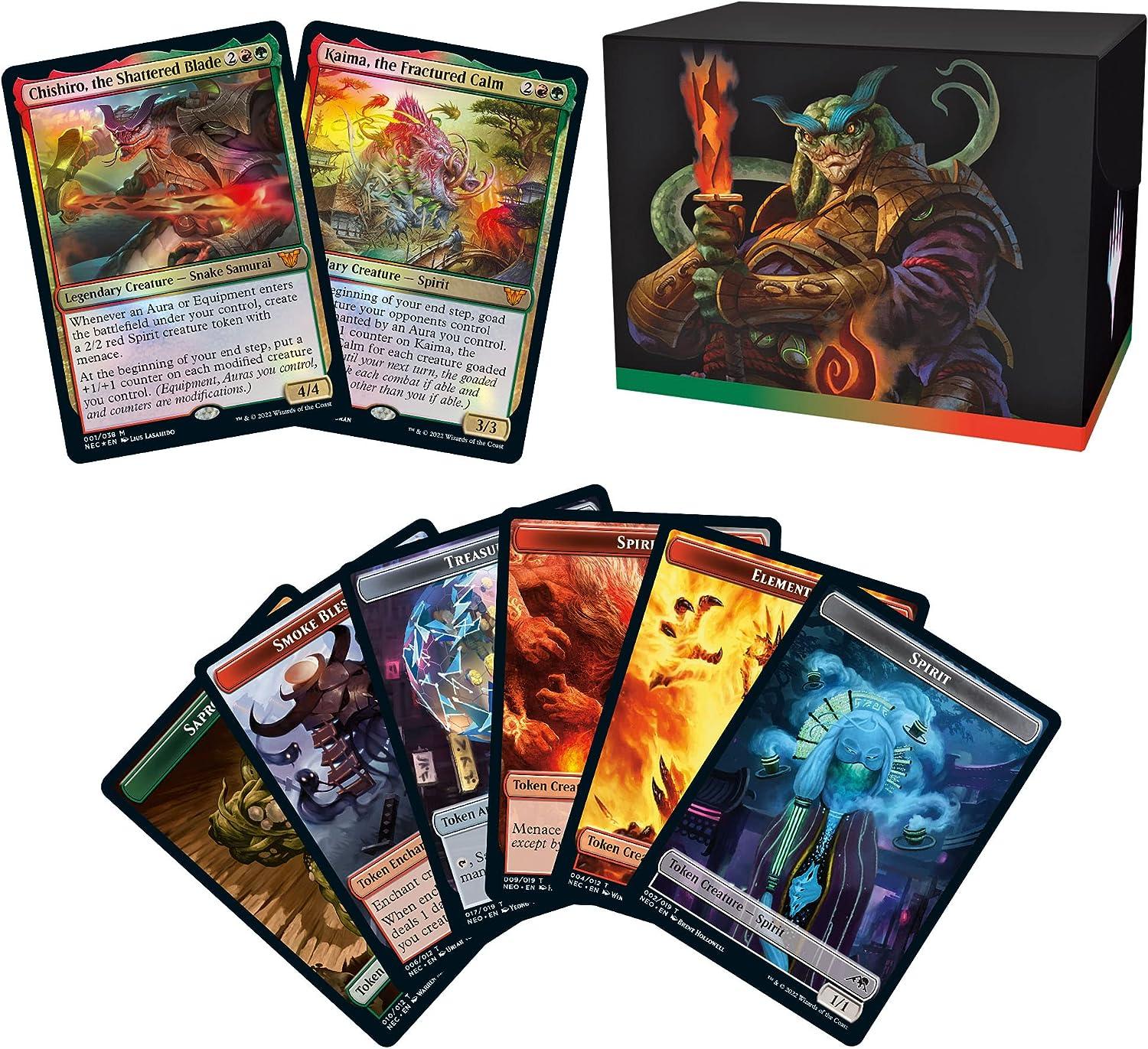 MTG Kamigawa Neon Dynasty Commander Deck Upgrades - Red-Green Unleashed |  Retail Packaging | Buy Now with Express International Delivery | GoSupps.com