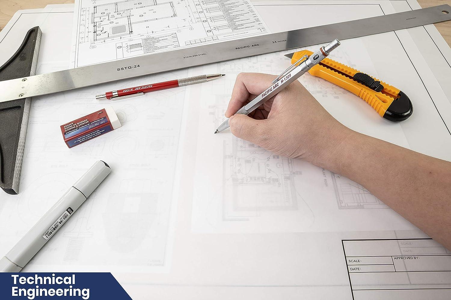 10Sheets 18x24 Pacific Arc Drafting Vellum Paper Rag with Title Block