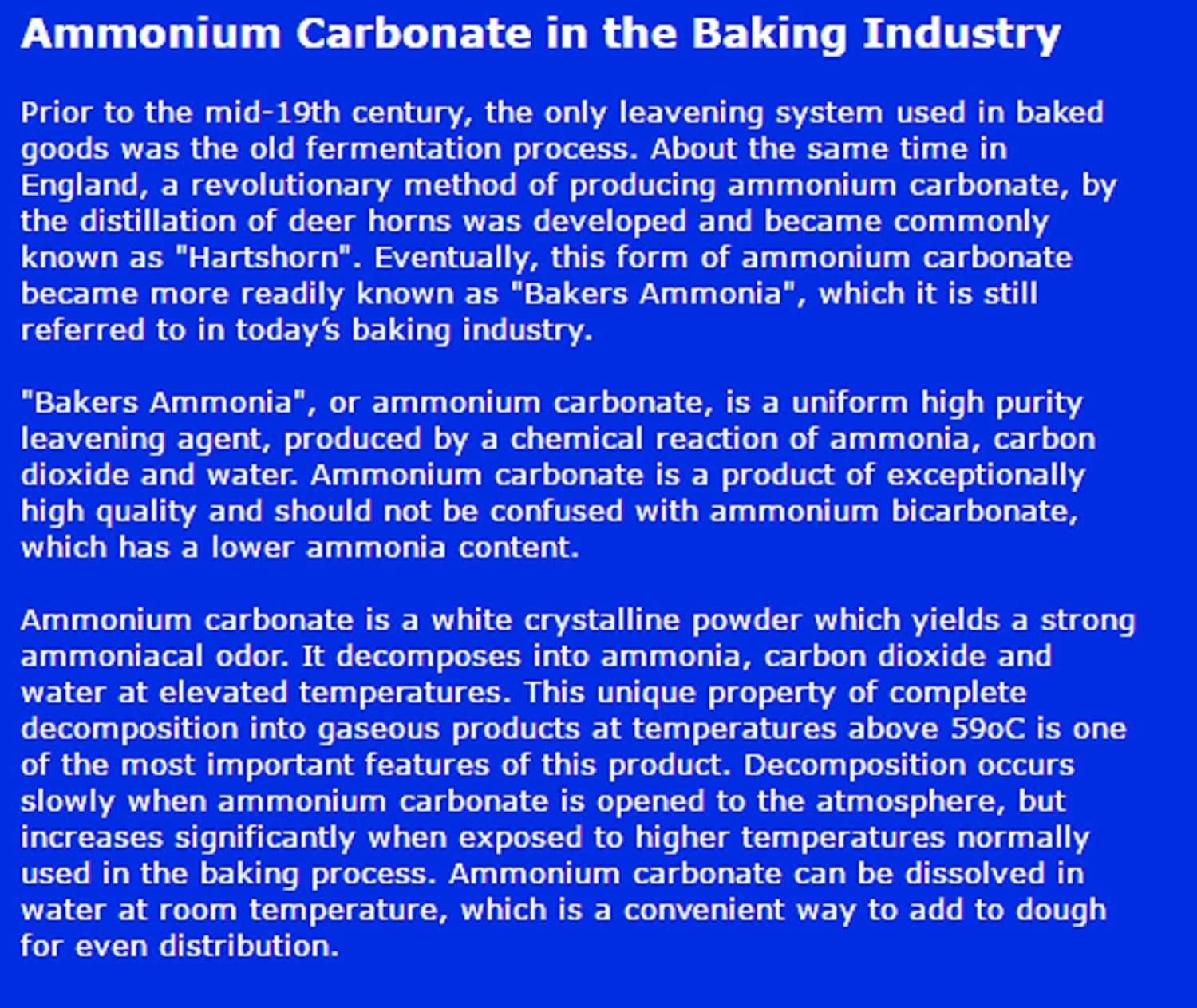 Oasis Supply Baker's Ammonia (Ammonium Carbonate) (80 oz (5 lbs)) 5