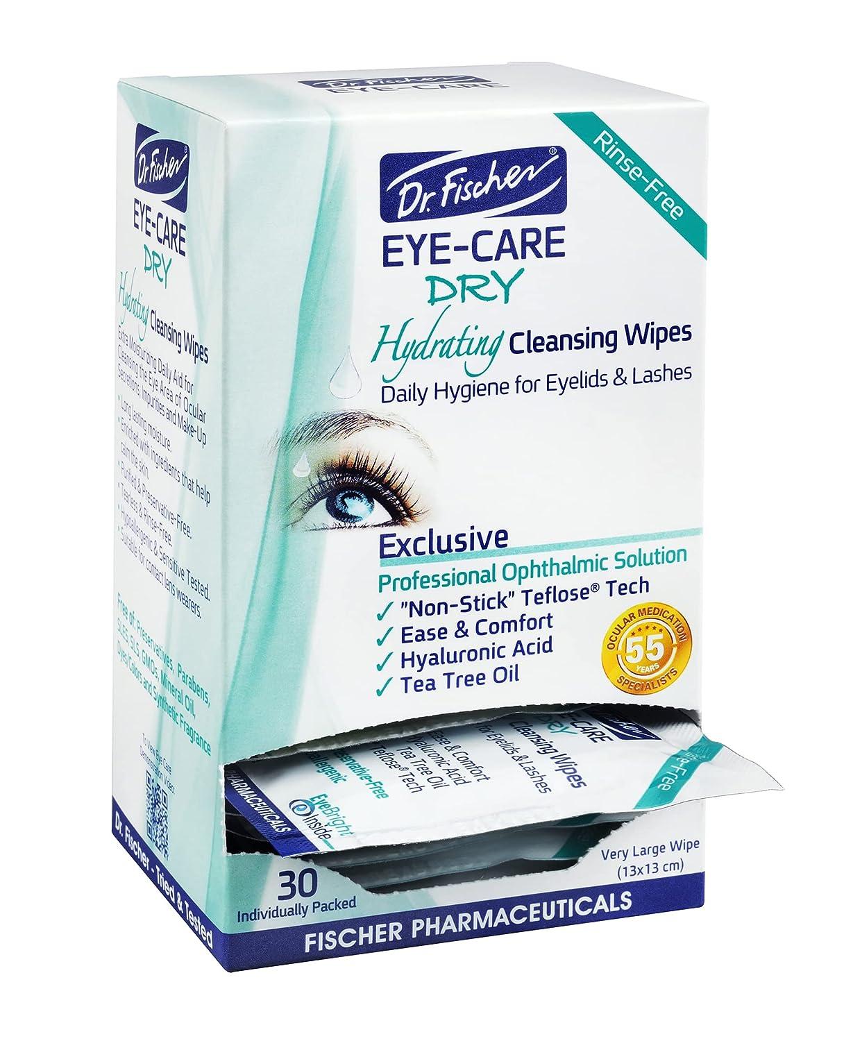 Dr. Fischer. Eyelid Wipes Eye Treatment for Blepharitis Red Dry Eyes
