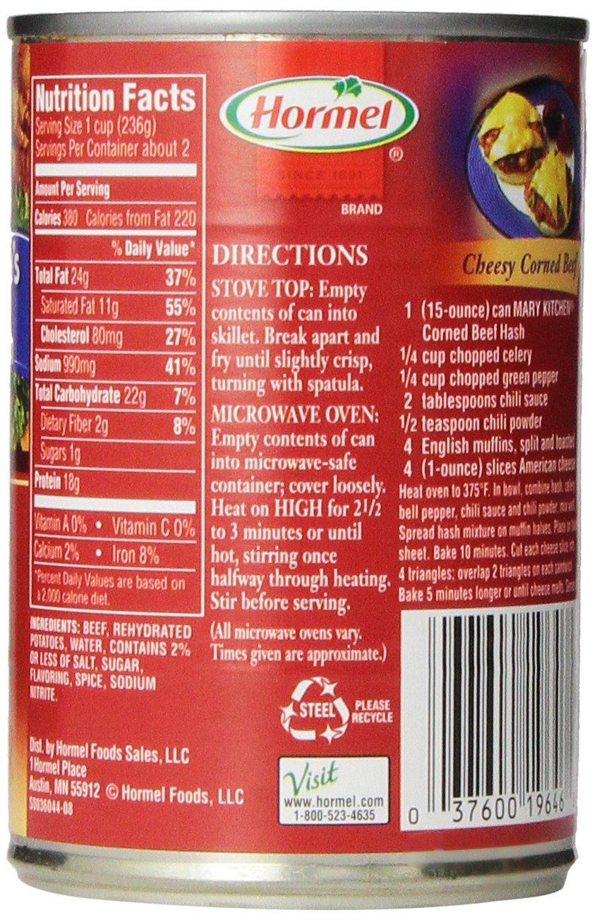 Hormel Mary Kitchen, Corned Beef Hash, 15 oz