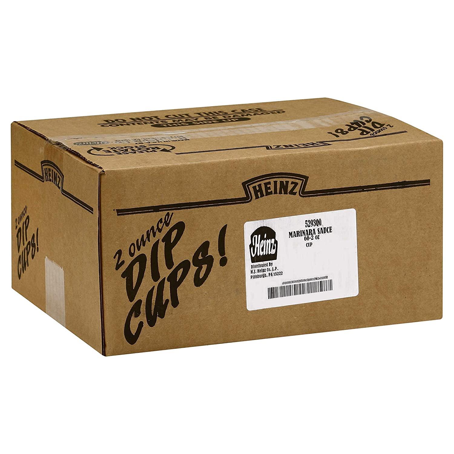 Heinz Marinara Sauce Single Serve (60 ct Casepack, 2 oz Cups)