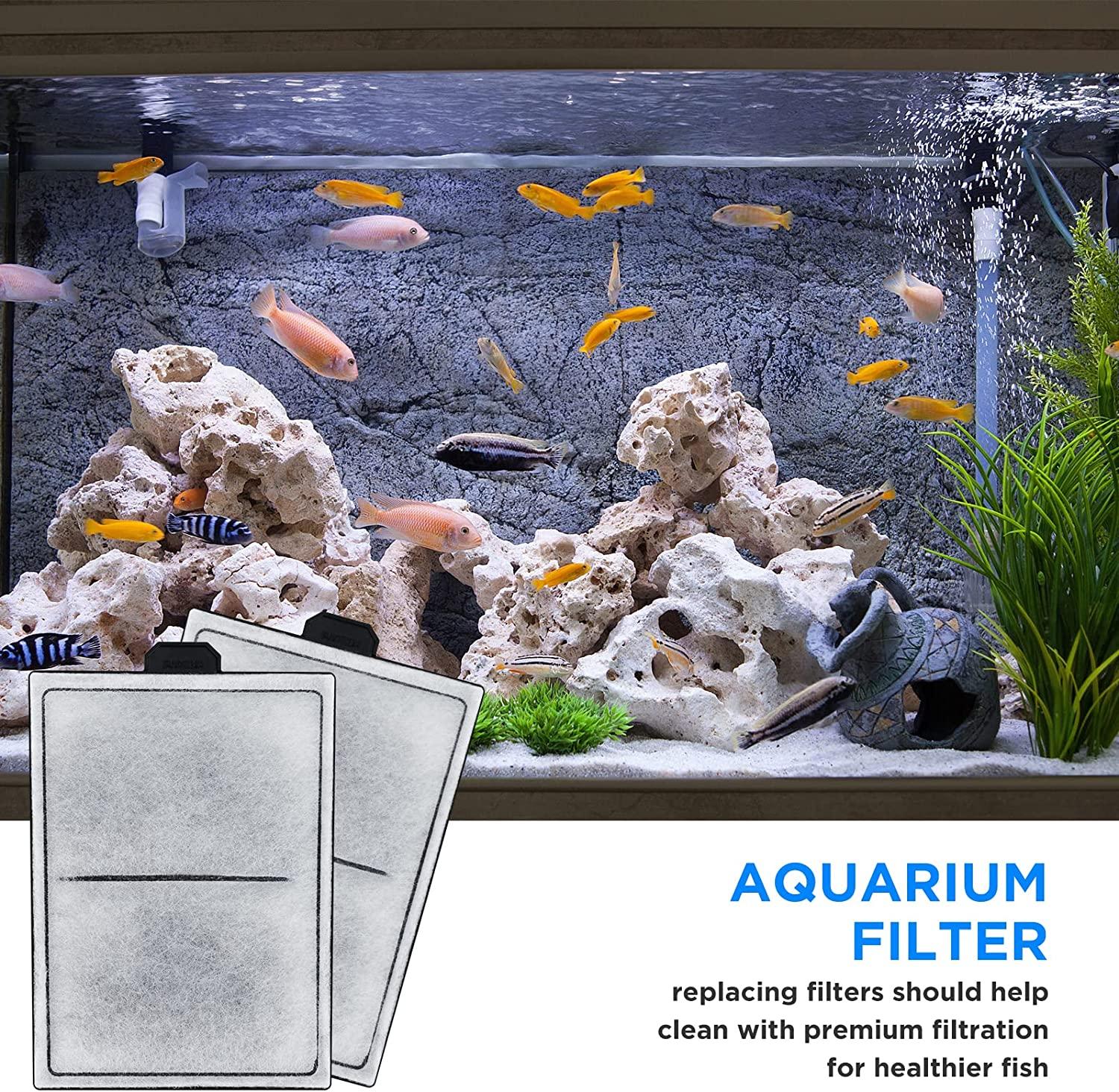 HiTauing 6/8 Pack PFL Carbon Filter Cartridges for Top Fin PFL Silenstream Filter Cartridges