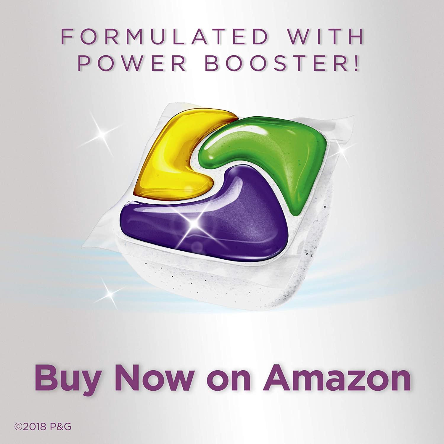 Cascade Platinum Dishwasher Pods, ActionPacs Dishwasher Detergent with