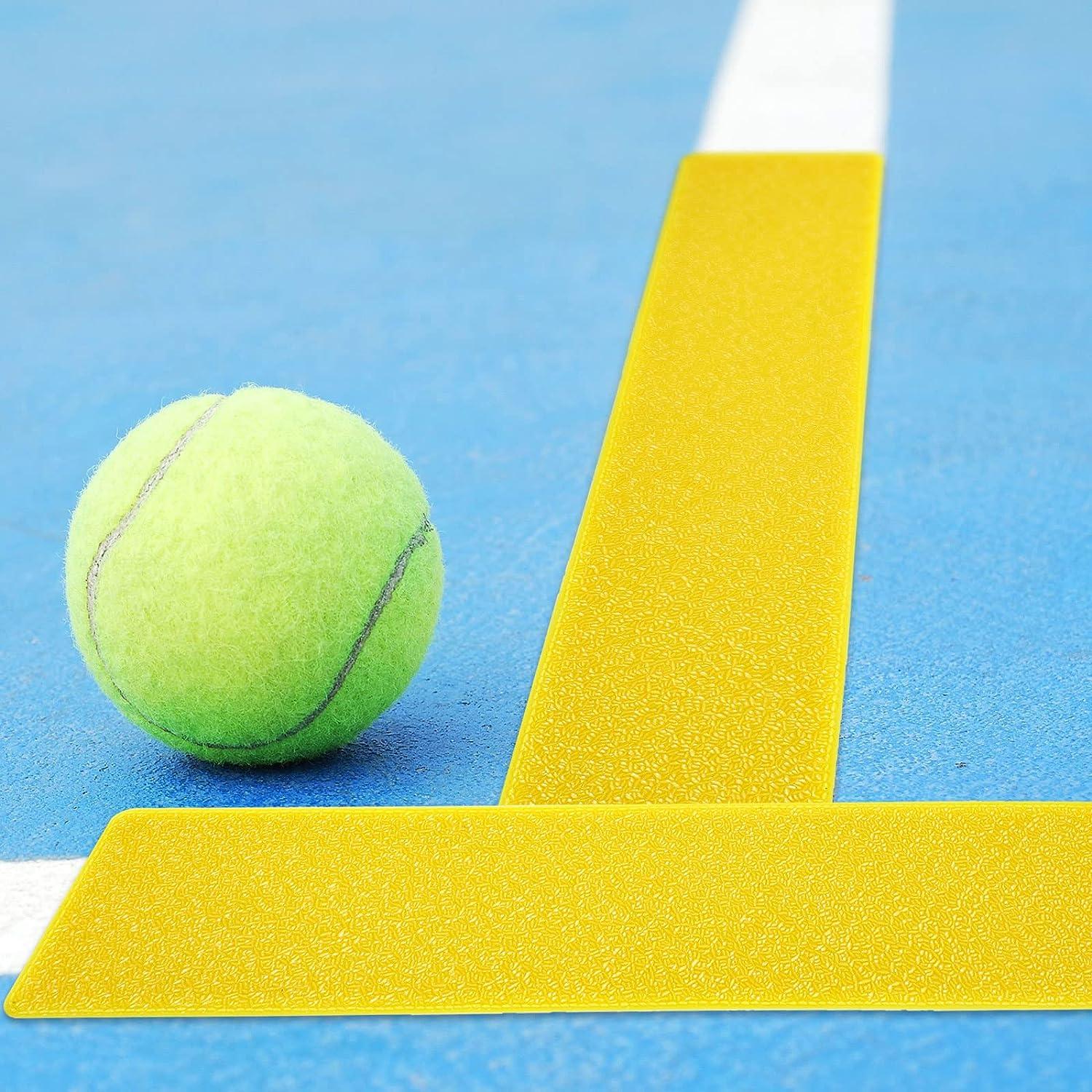 Yellow Court Line Marker Kit Training Equipment for Tennis