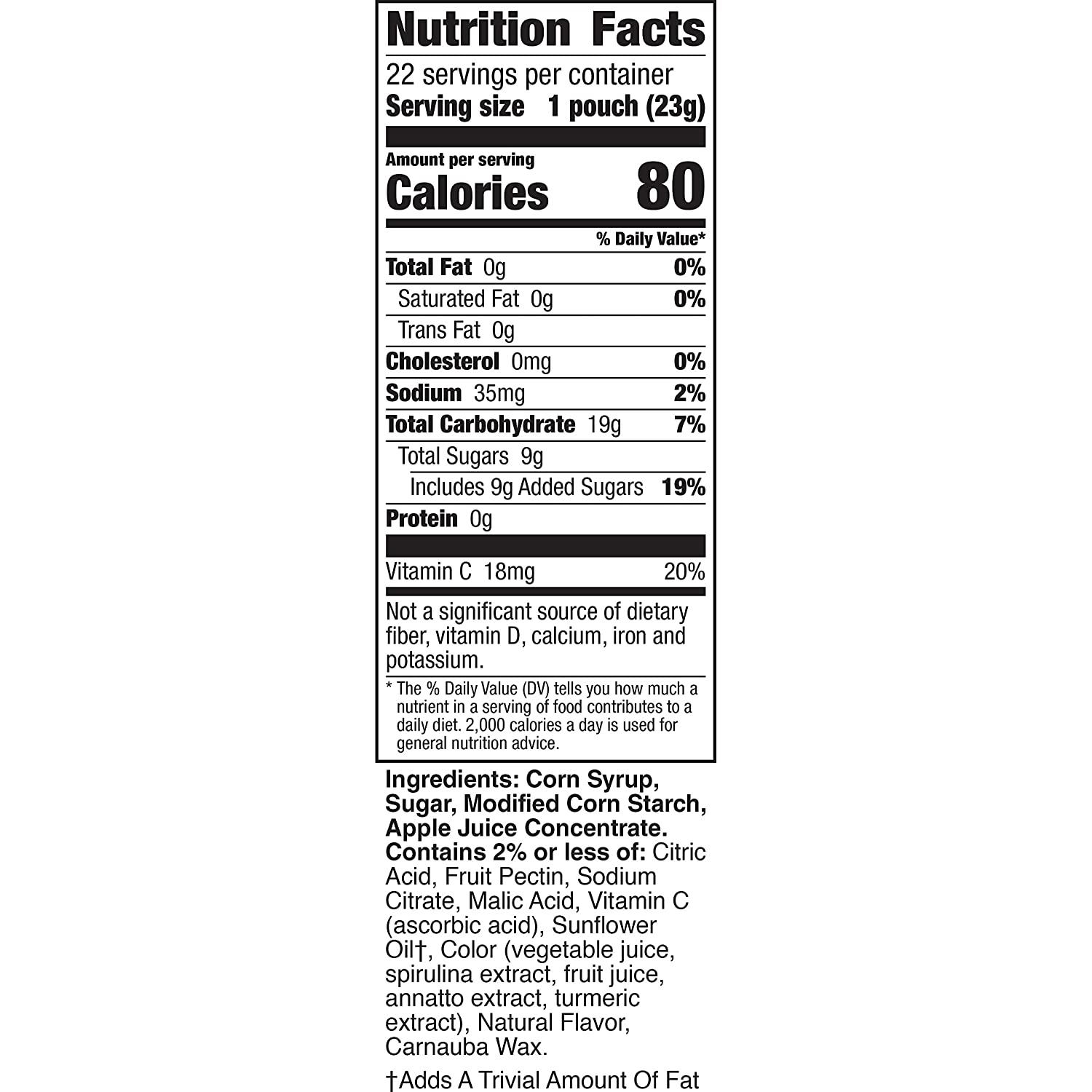 Scooby Doo Fruit Flavored Snacks, Gummy Treat Pouches, Value Pack, 22 ct