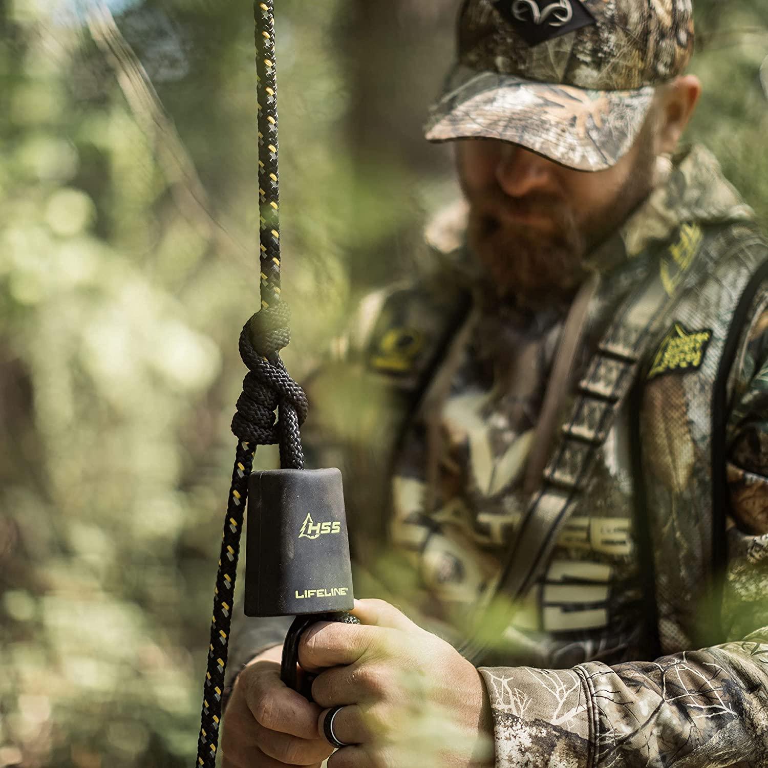 Hunter Safety System Reflective Lifeline 3Pack for TreeStand Hunting