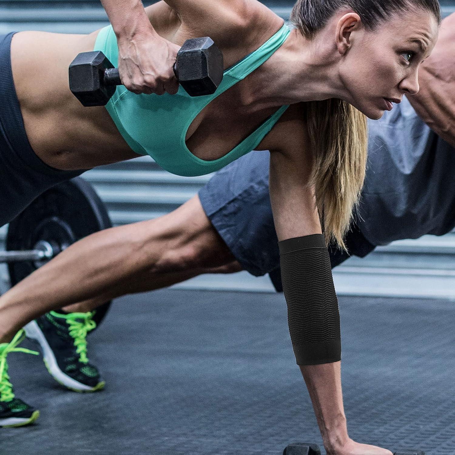 uxcell Elbow Compression Sleeve (1 Pair) Tennis & Golfer Elbow