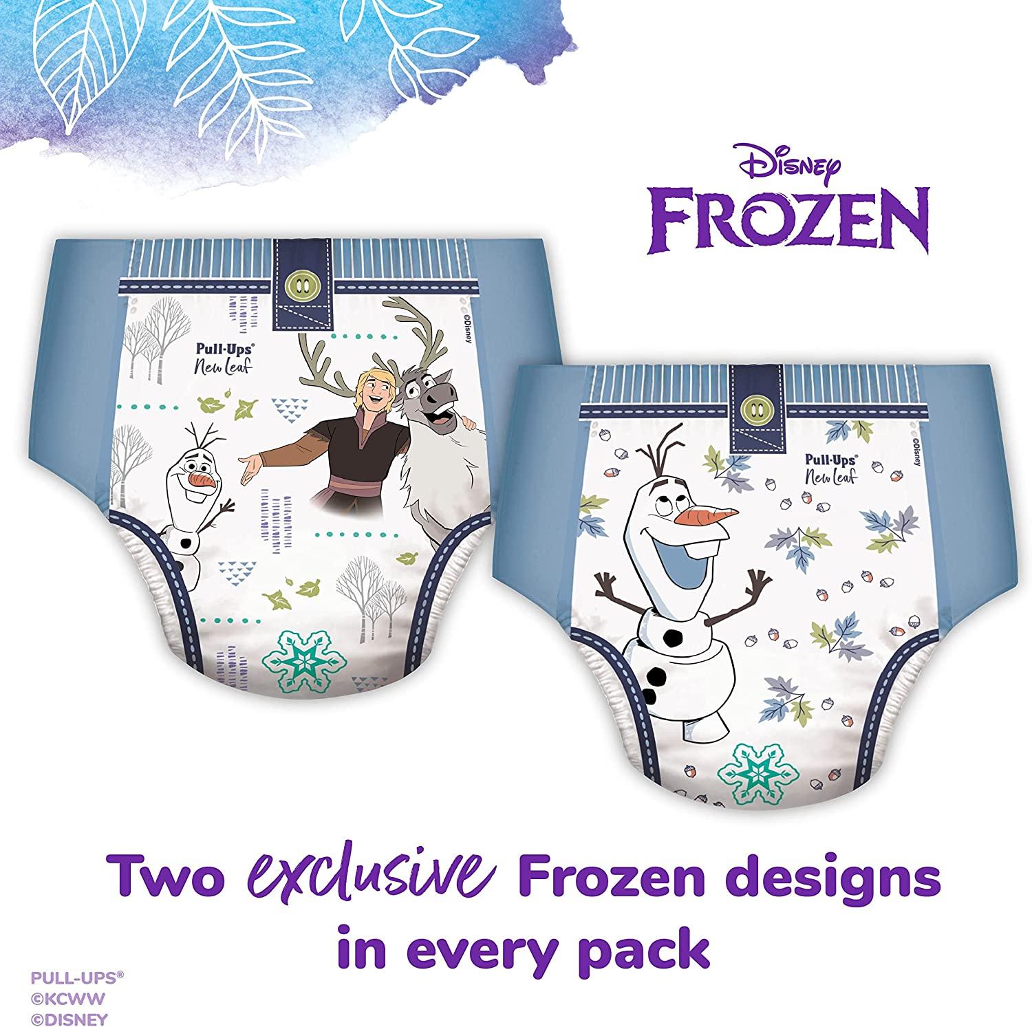 Pull-Ups New Leaf Boys' Disney Frozen Potty Training Pants Training  Underwear, 4T-5T, 14 Ct 4T-5T (Pack of 14)