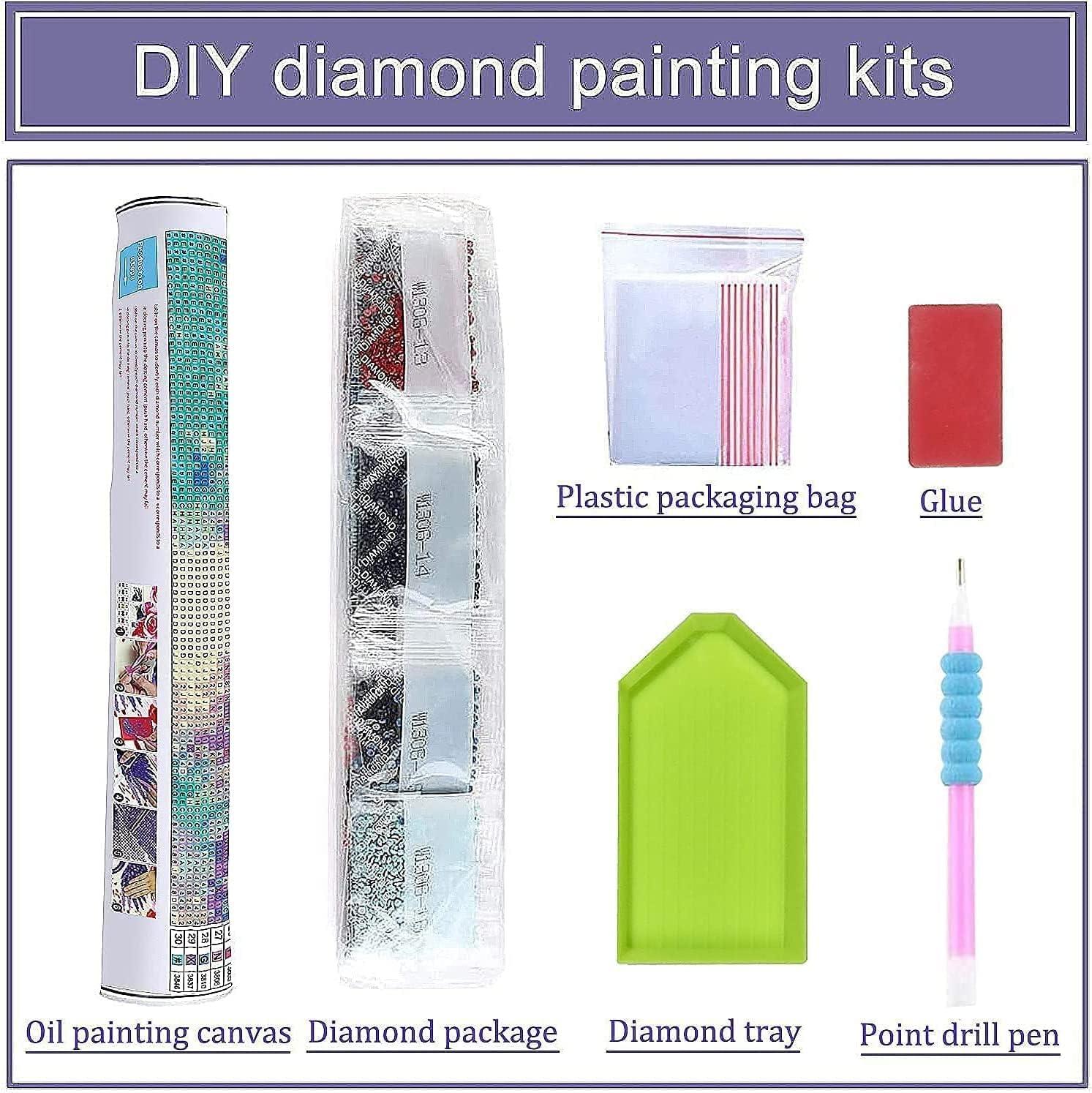 Diamond Painting Kits for Adults - 5D Moon Diamond Art Kits for