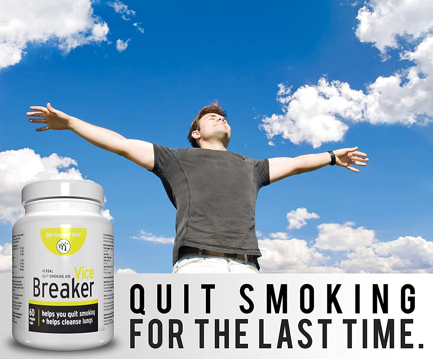 Vice Breaker Quit Smoking for The Last Time. Works Fast Stop Smoking