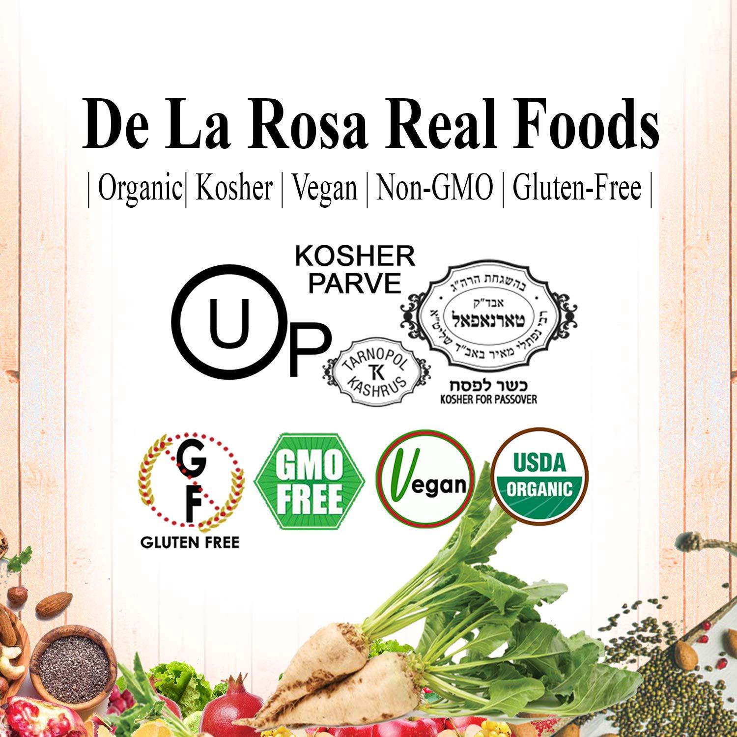 ORGANIC Distilled White Vinegar De La Rosa 32oz Raw & Unfiltered