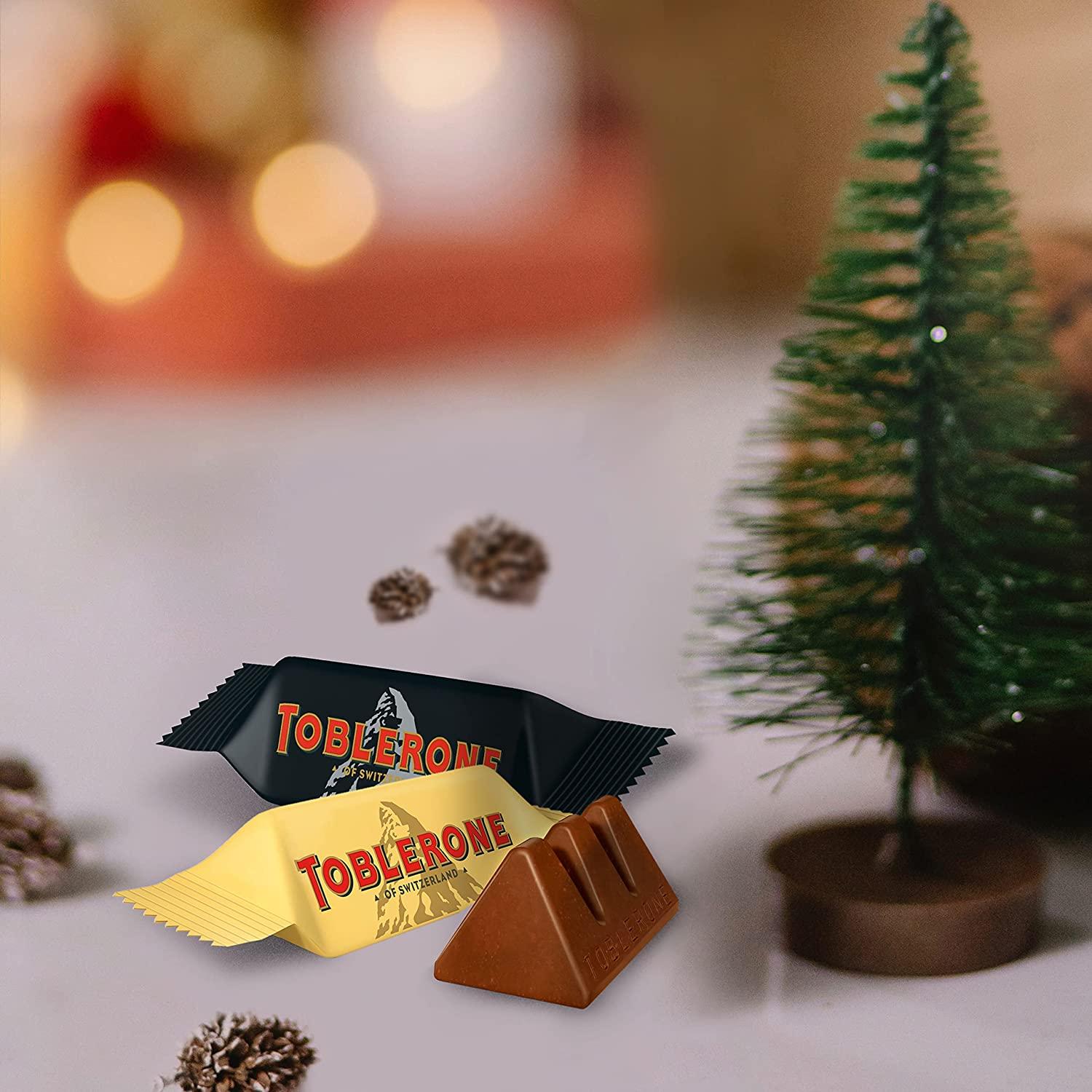 Toblerone Tiny Swiss Chocolate Gift Set Dark Chocolate Milk Chocolate