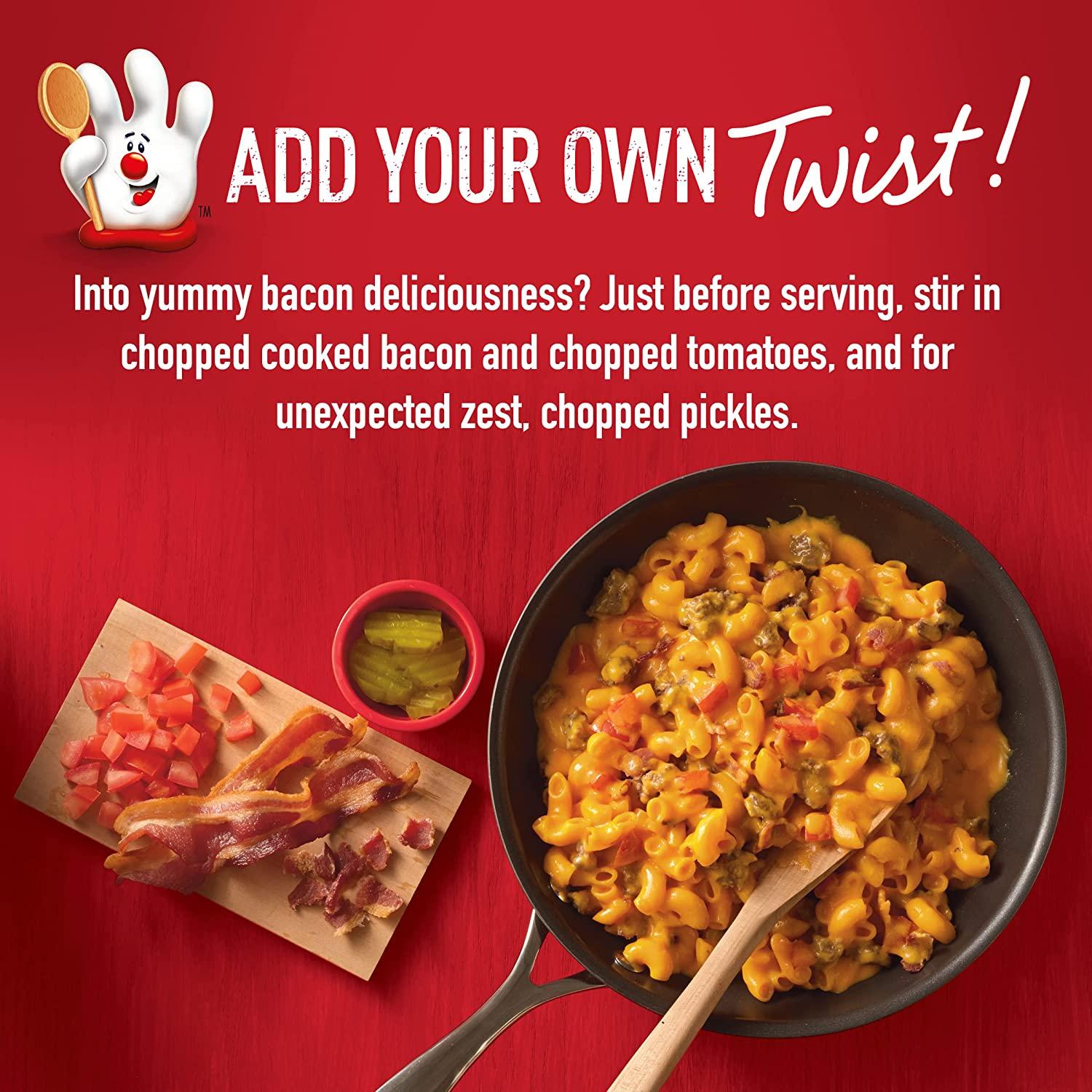 Hamburger Helper Cheeseburger Macaroni, Made With Real Cheese, Twin