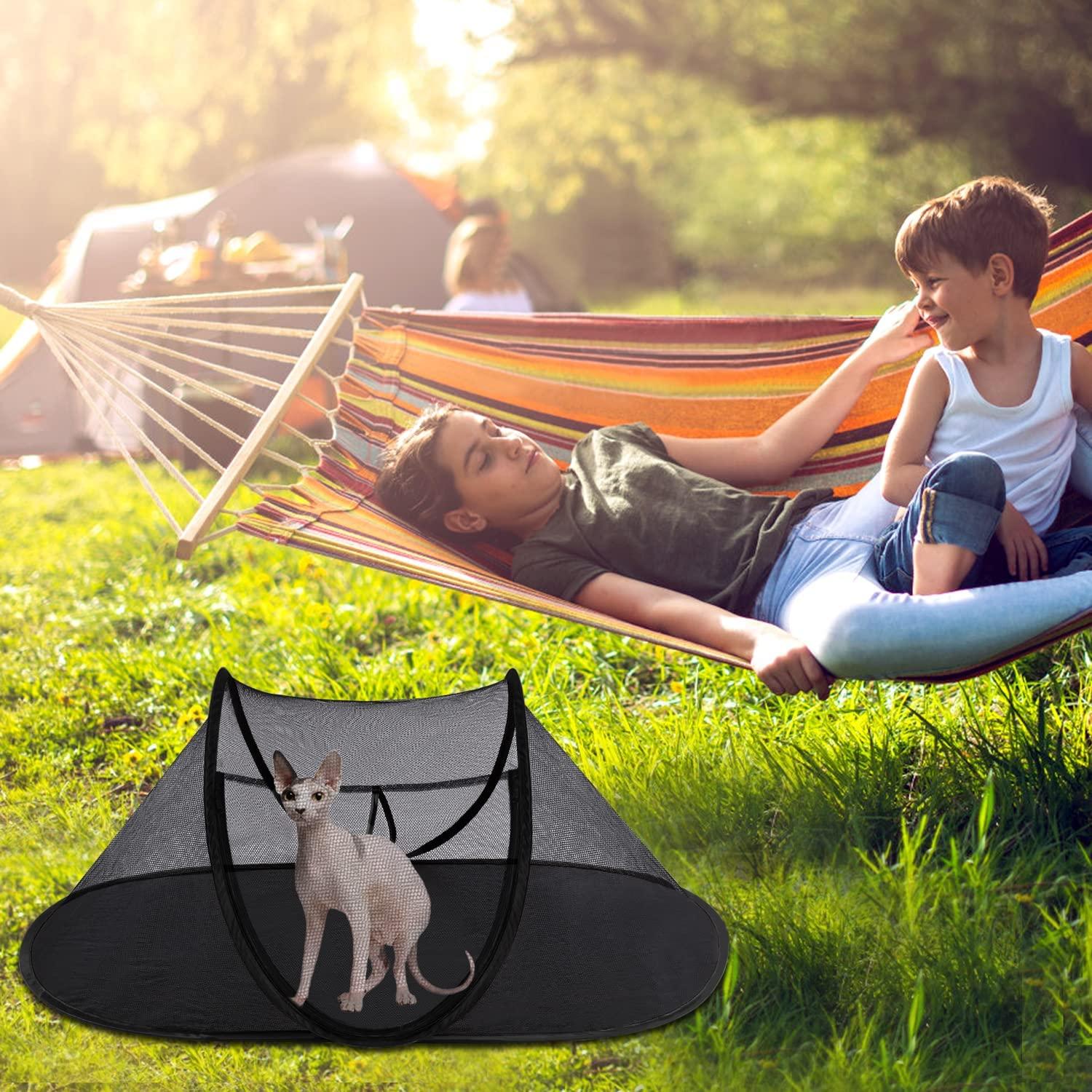 Cat Tent Outdoor,Pet Enclosure Tent,Indoor/Outdoor Pet Tent Playpens