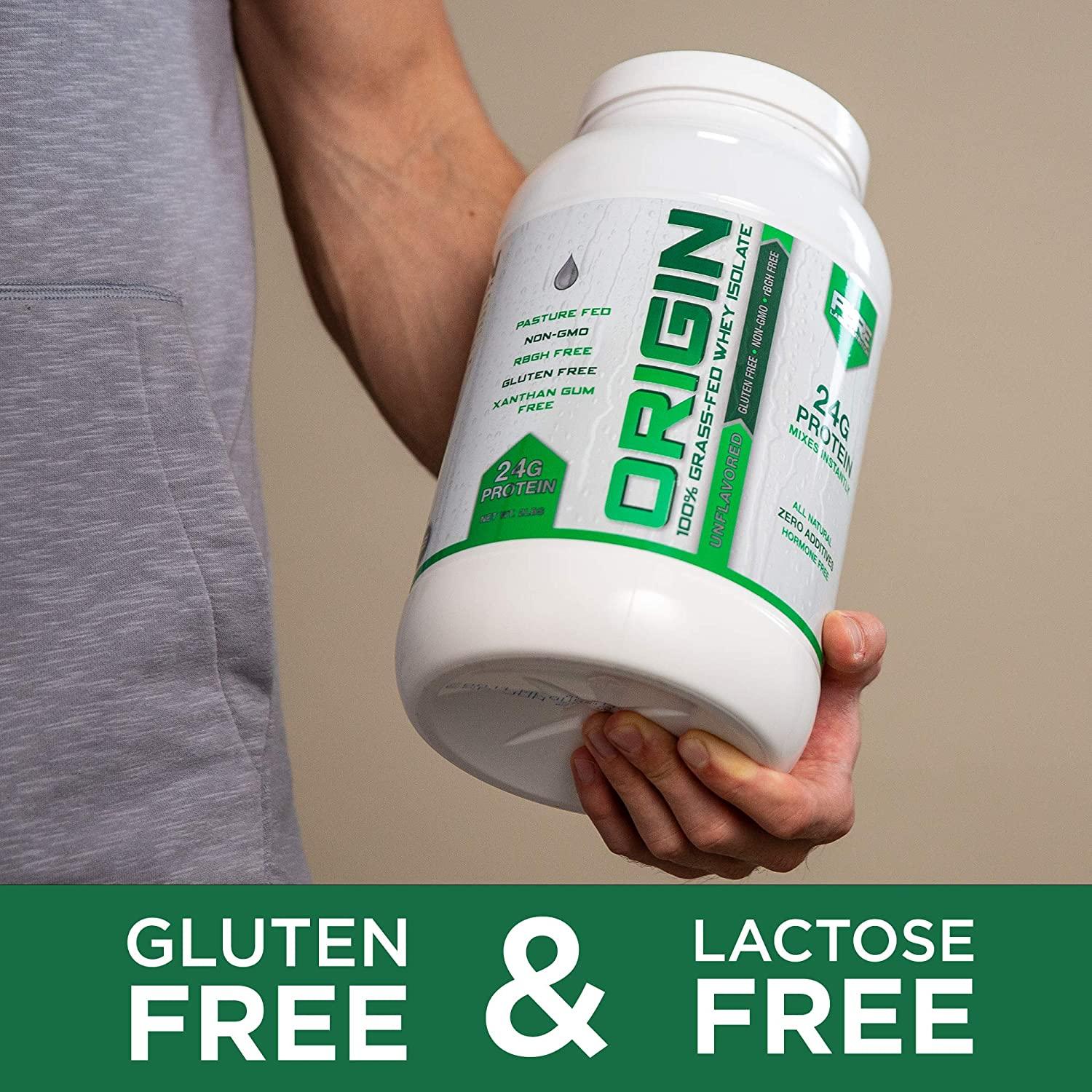 Pure Label Nutrition 100 GrassFed Whey Protein Isolate 2lb