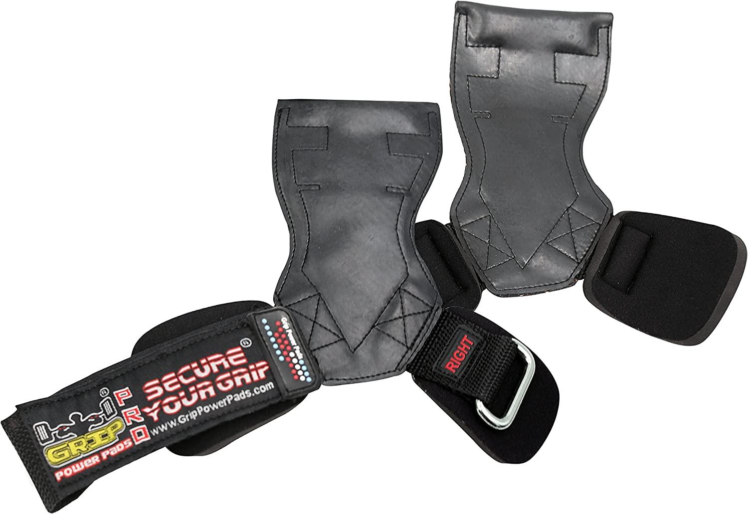 Lifting Grips PRO Weight Gloves Heavy Duty Barbell Gymnastics Straps