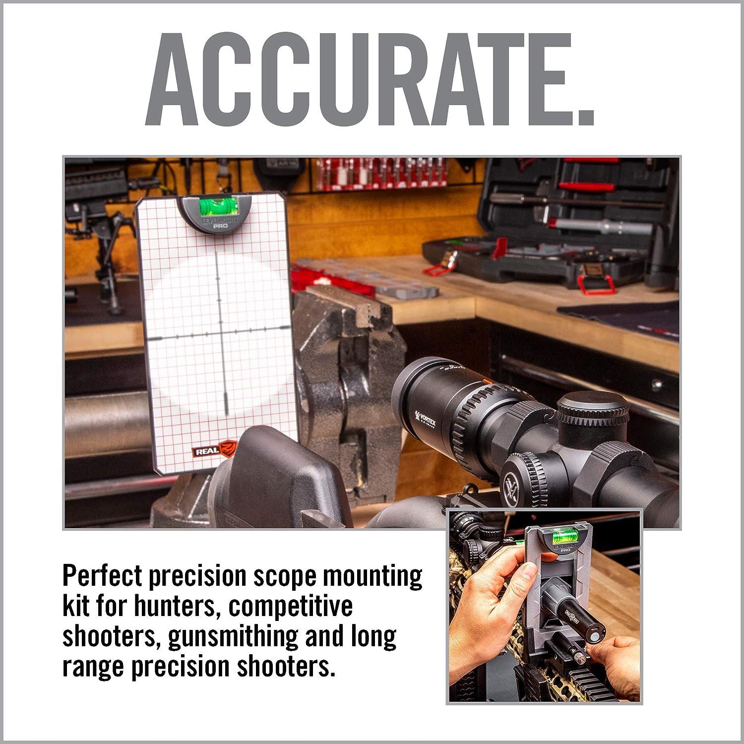 Real Avid Scope Leveling Kit Complete Rifle Scope Mounting