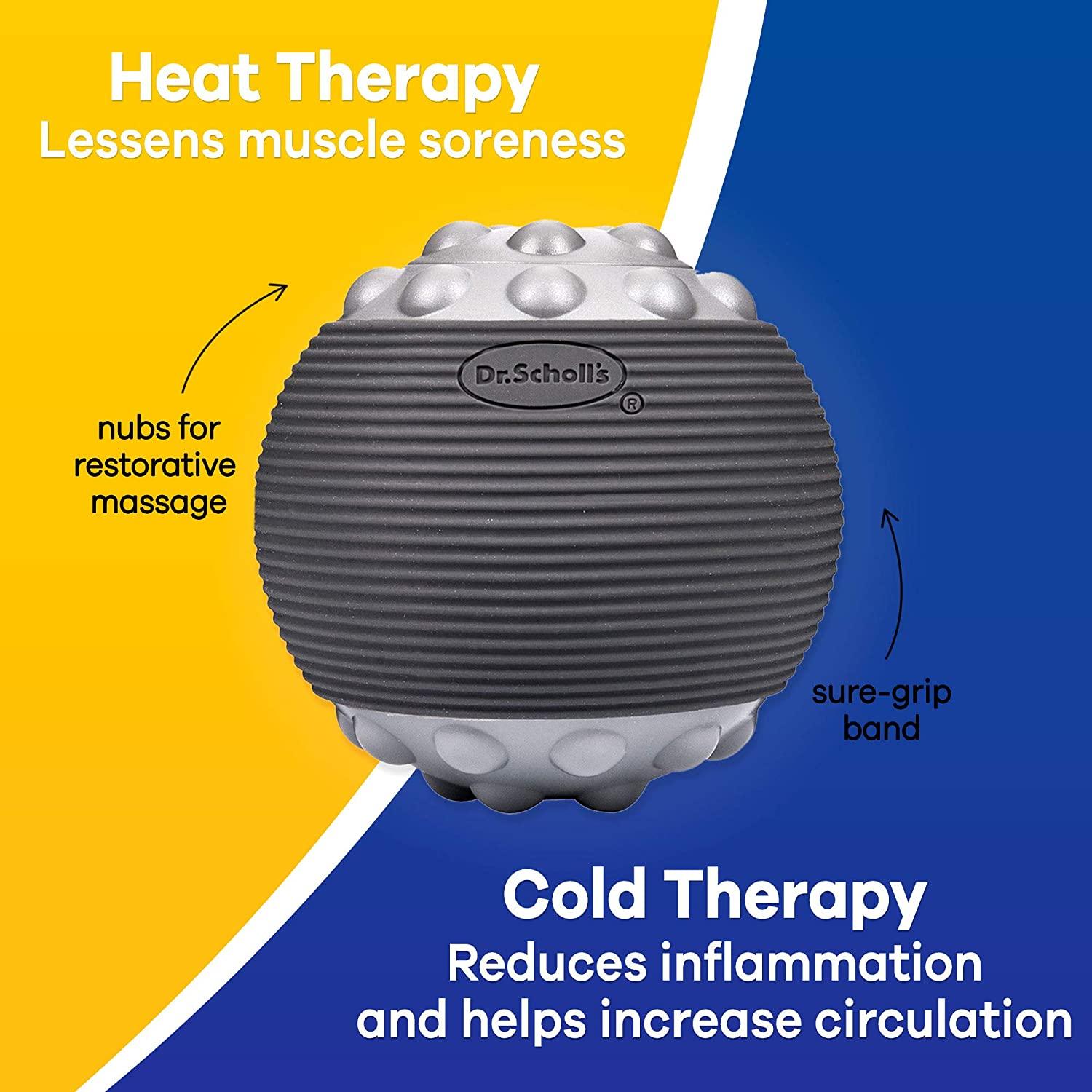 Dr. Scholl's PLANTAR FASCIITIS Massage Ball Hot & Cold Therapy
