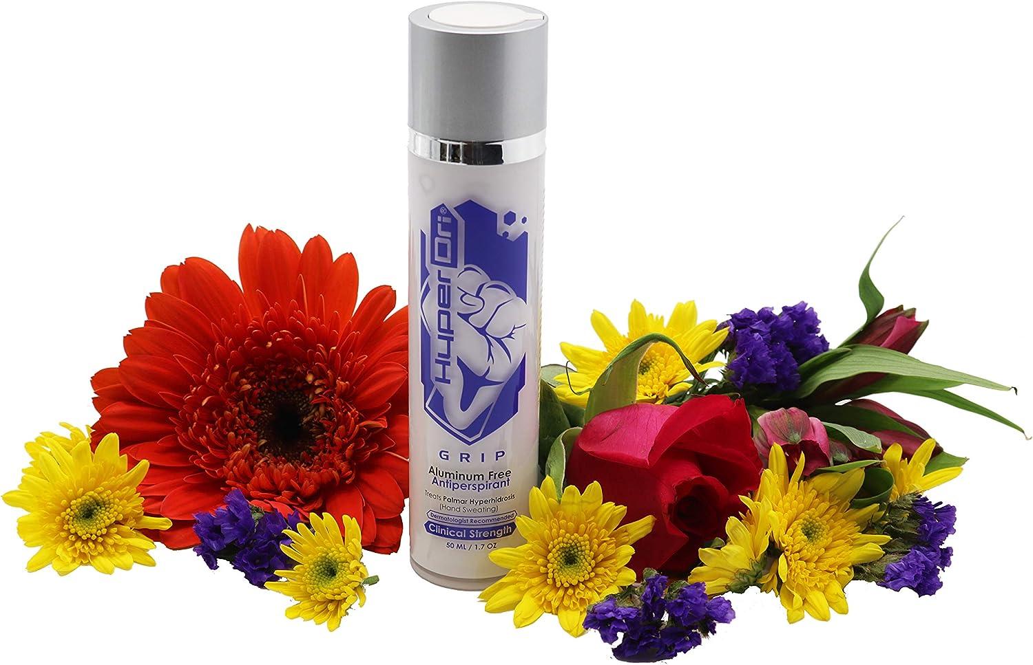 Grip AluminumFree Antiperspirant for Palmar Hyperhidrosis Sweat