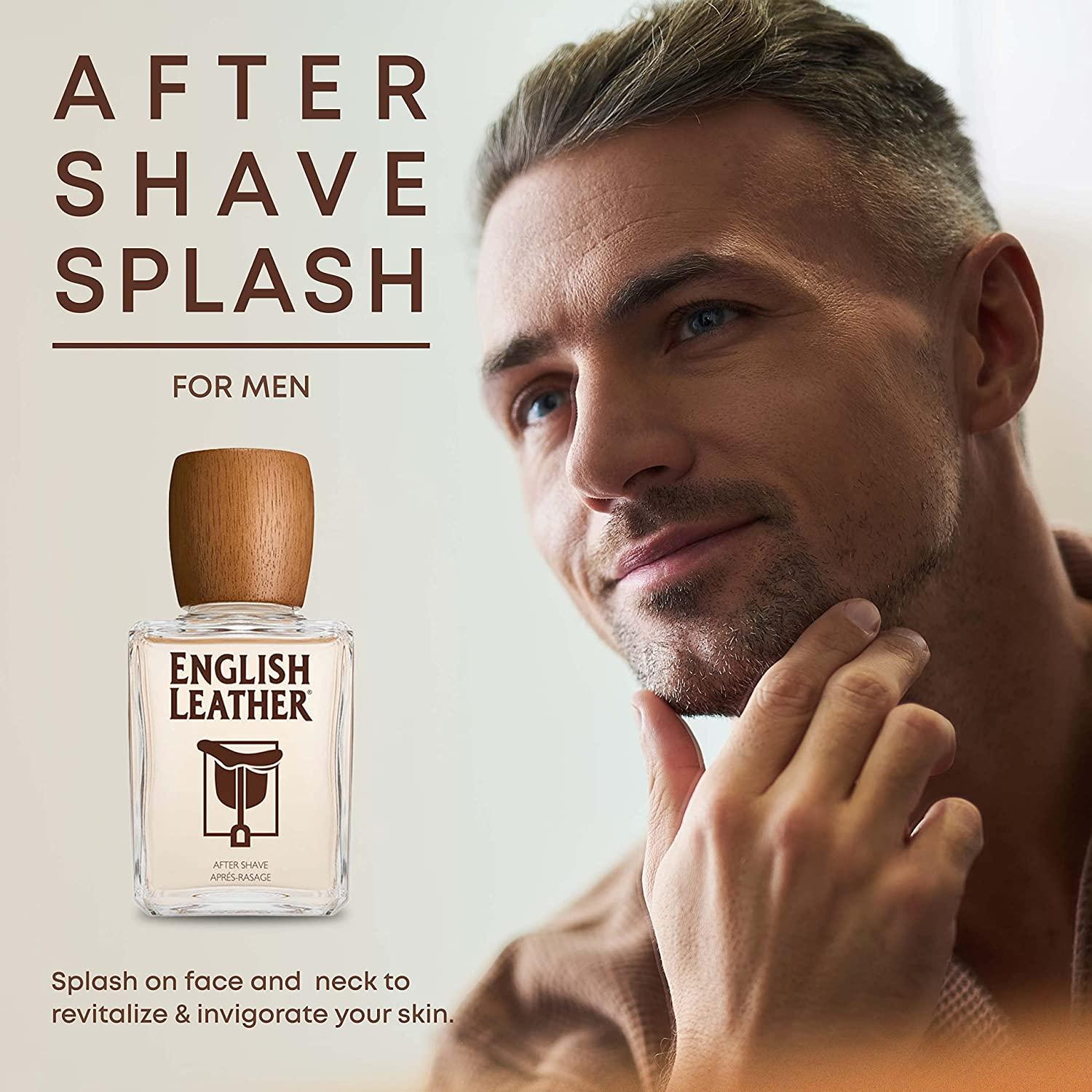 English Leather Aftershave Splash for Men by Dana 8 Fl Oz (Pack of 1)