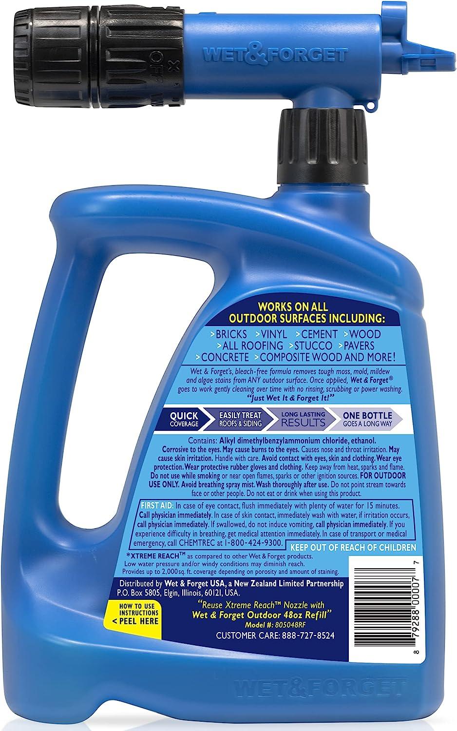 Wet & Outdoor Stain Remover Xtreme Reach Hose End 48oz