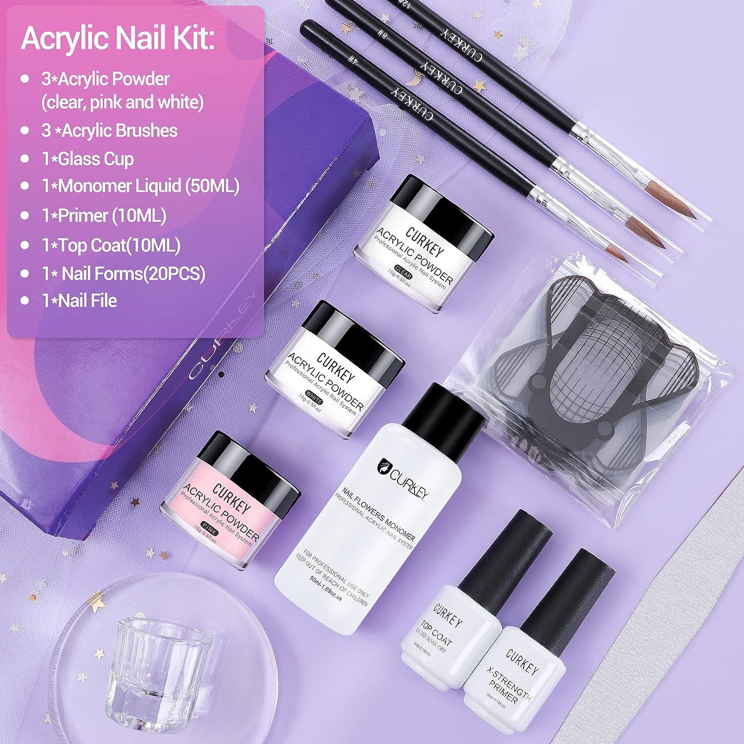 [US ONLY] Acrylic Nail Kit Acrylic Powder And Liquid Set