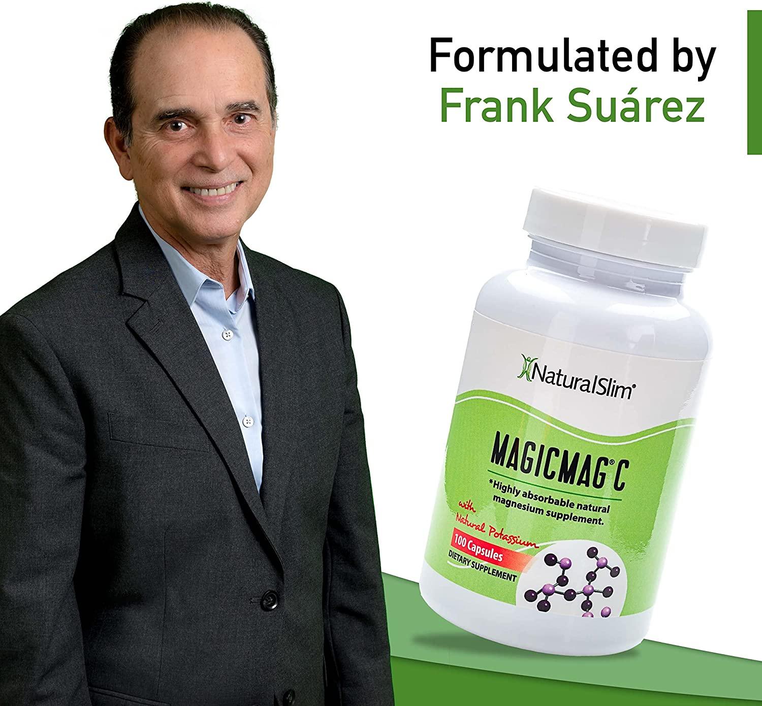 NaturalSlim MagicMag C Magnesium Citrate Capsules Sleep & Heart