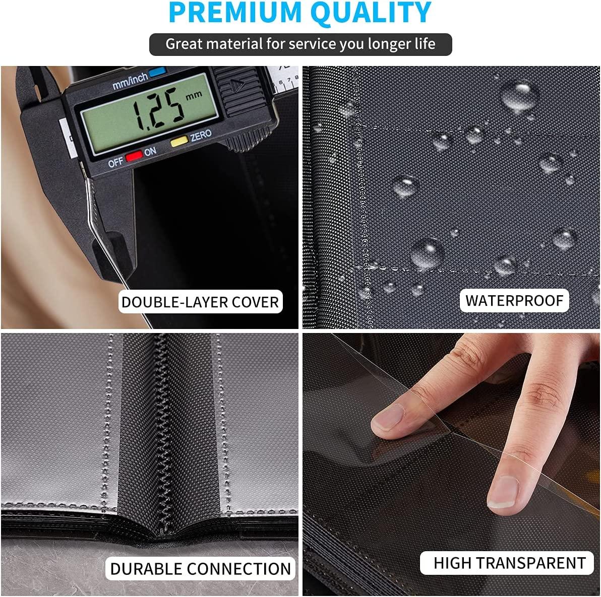 432 Pocket JIQEZNL Card Binder | Upgraded Trading Card Binder for MTG, TCG,  Sports, and Collectibles - Black | Buy Now with Express International  Delivery | GoSupps.com