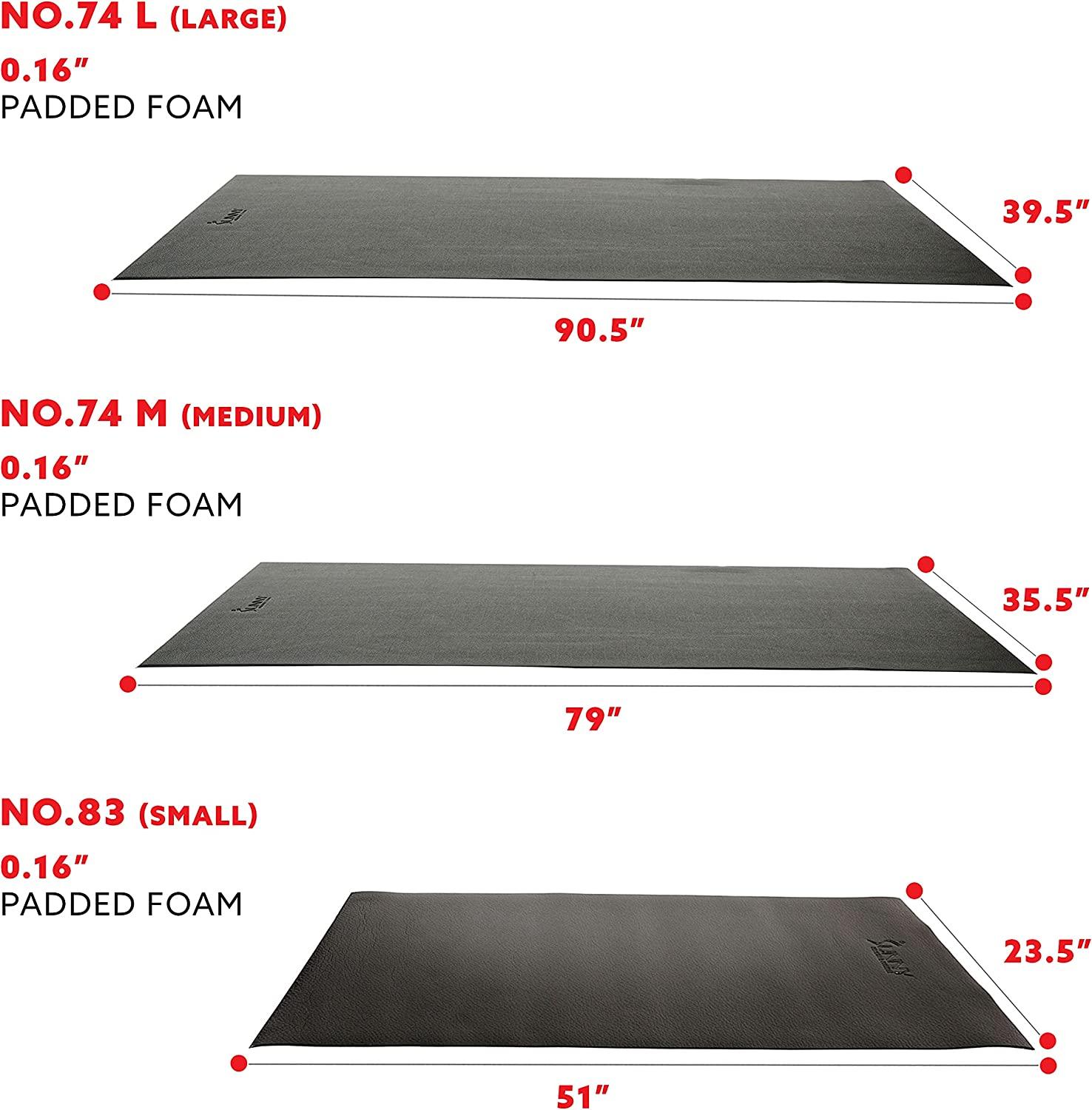 Sunny Health Fitness Foam Floor Protector Mat Size Options
